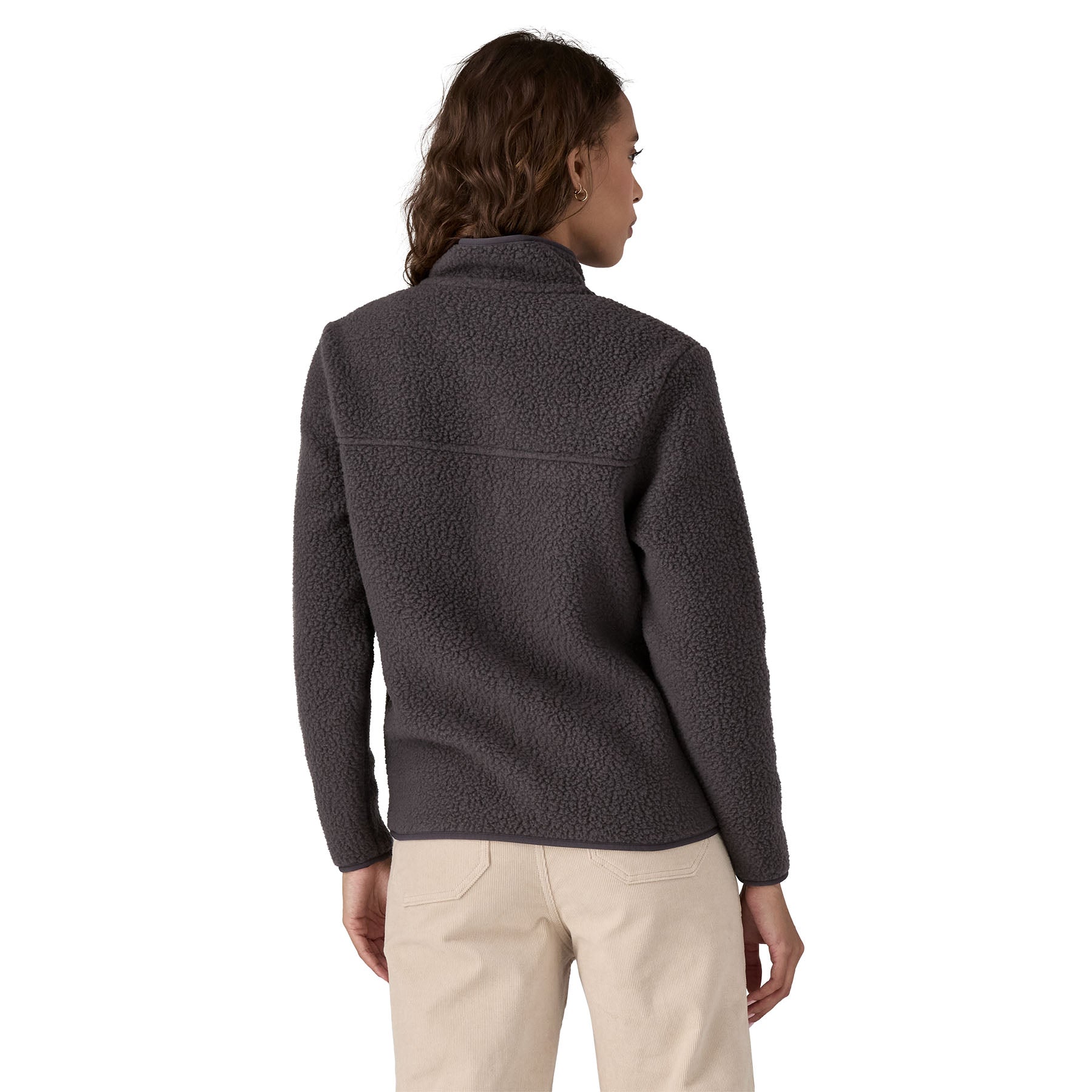 Women's Retro Pile Fleece Jacket - Image 3