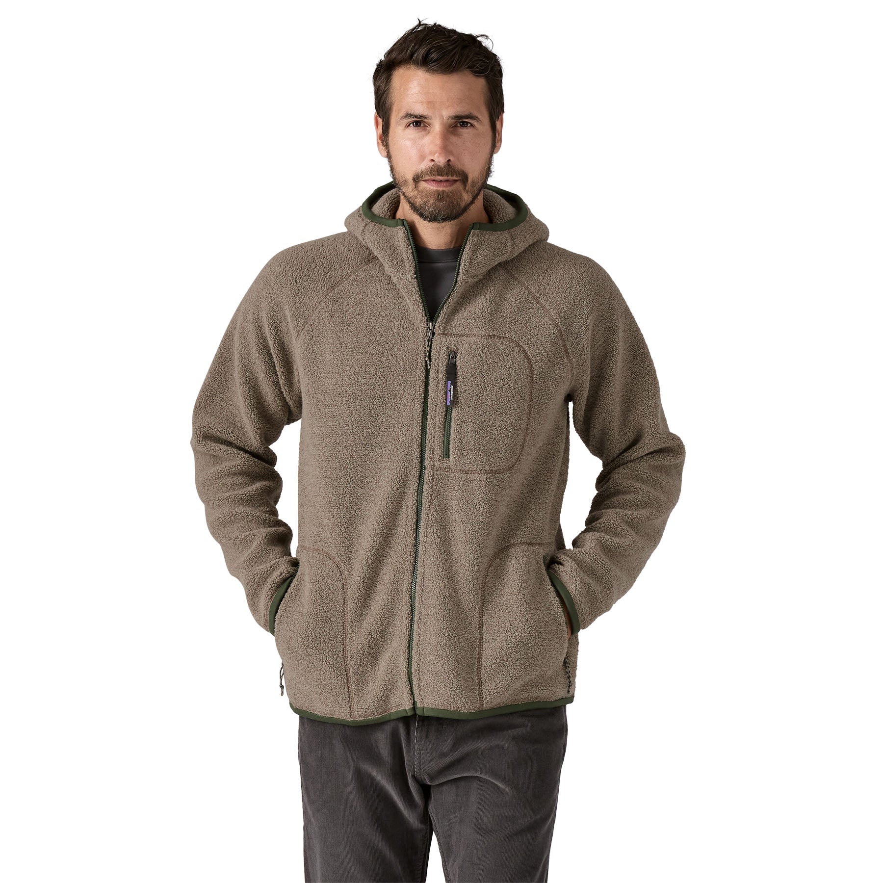 Alternative view of Men's Reclaimed Fleece Hoody