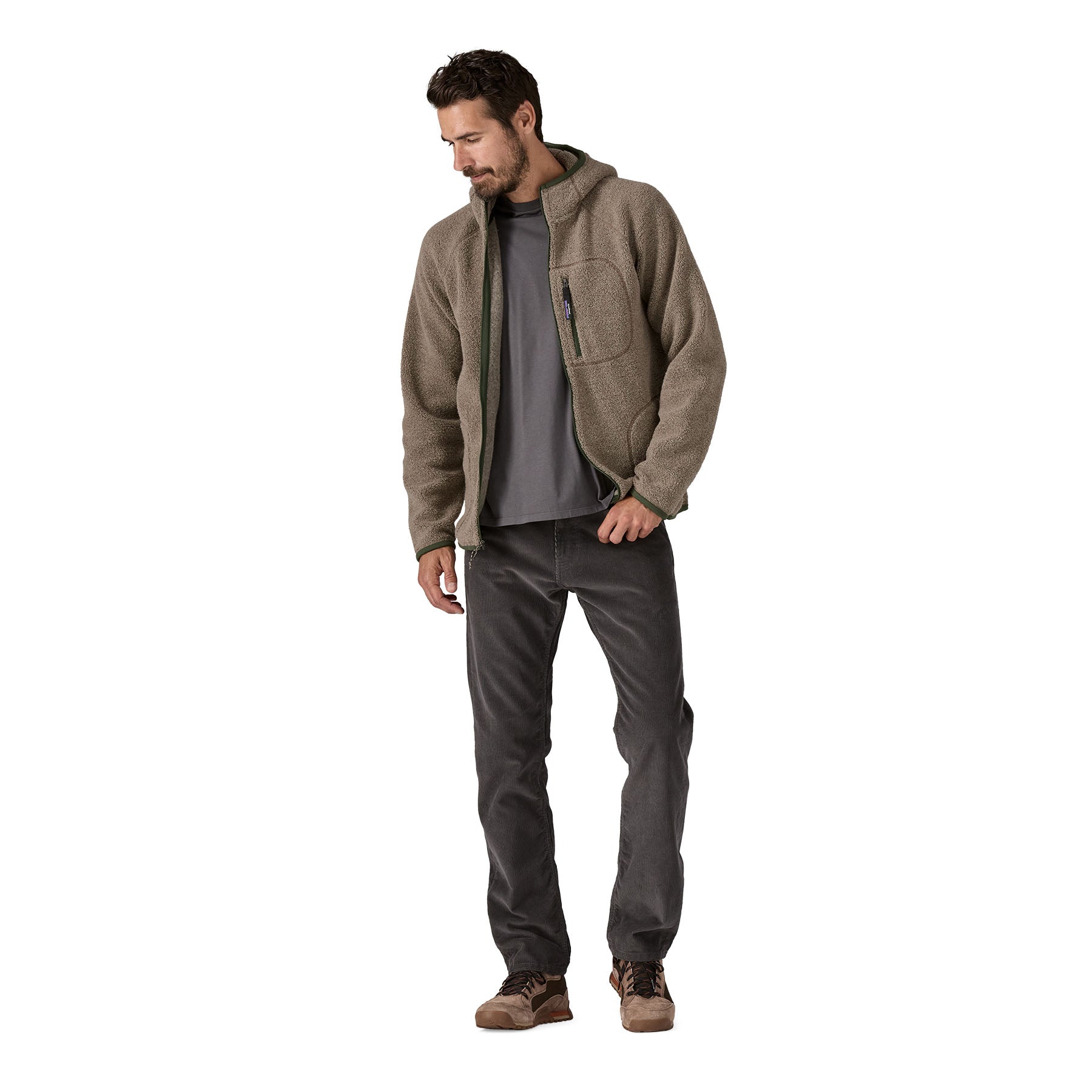 Men's Reclaimed Fleece Hoody - Image 4