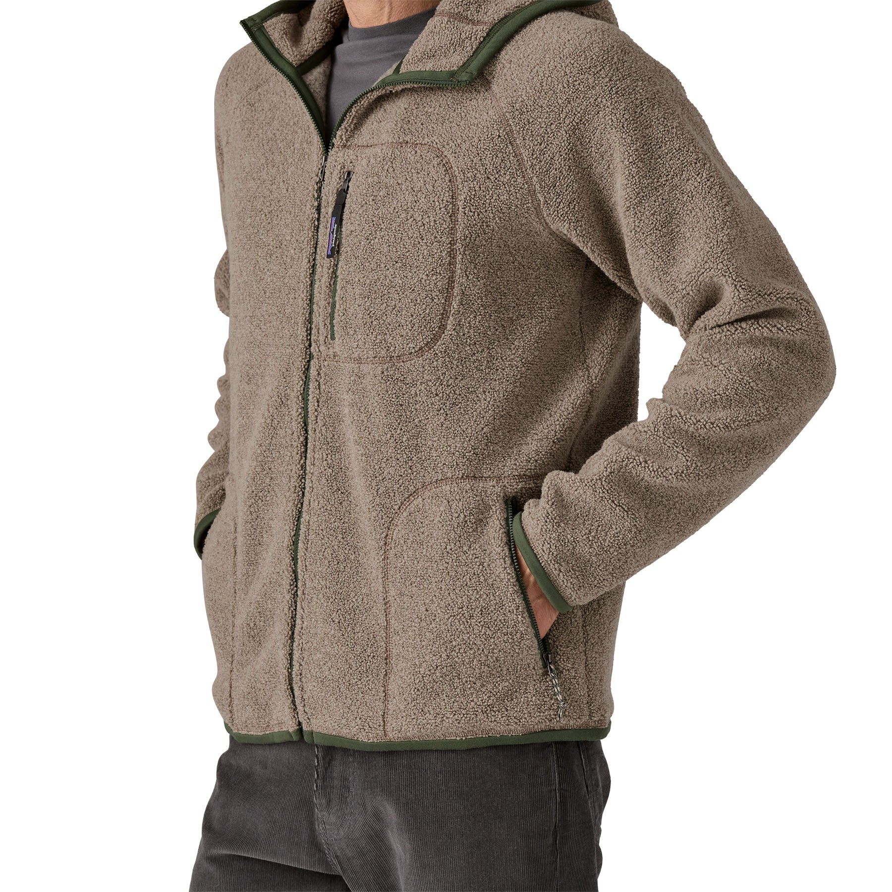 Men's Reclaimed Fleece Hoody - Image 6