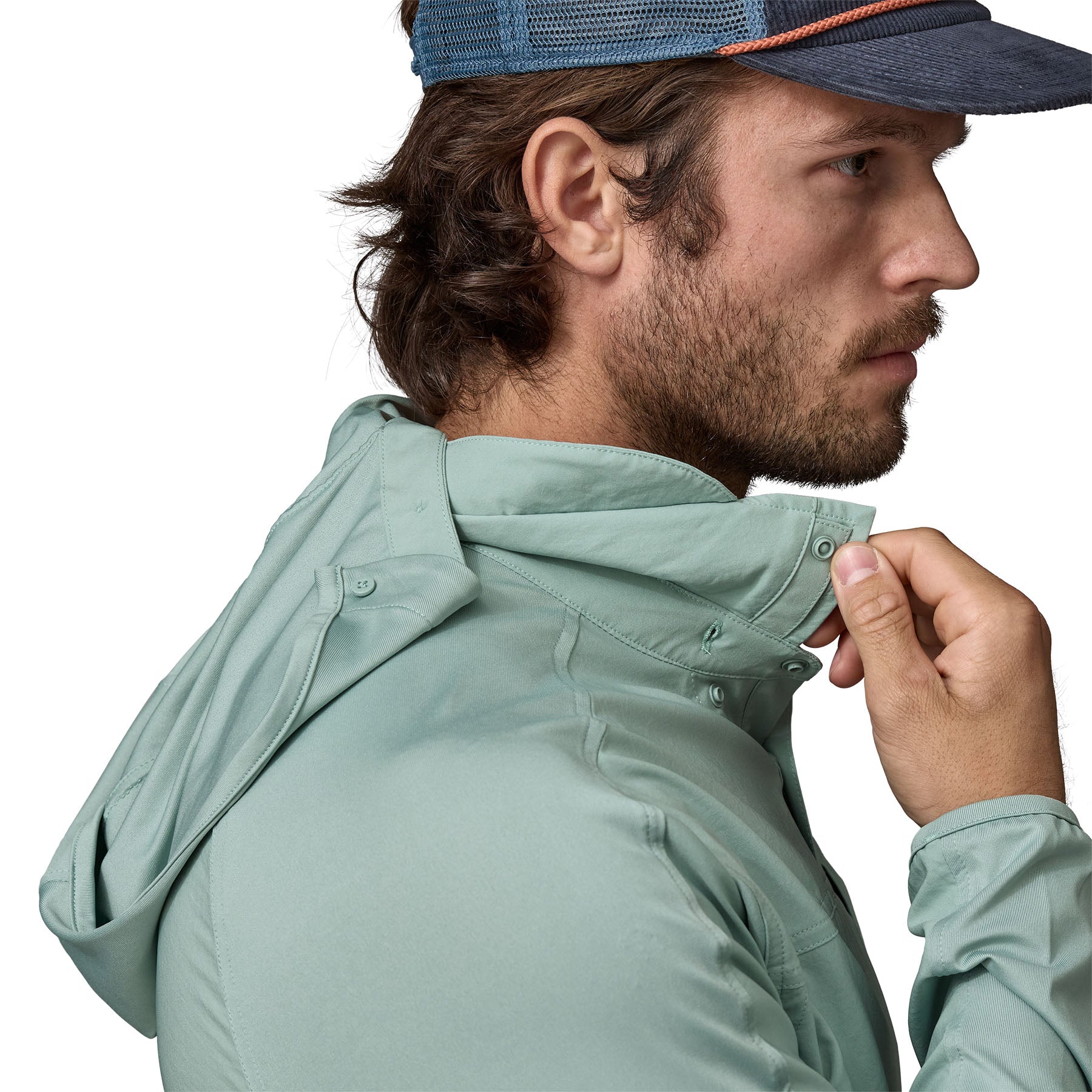 Men's River Rambler Hybrid Sun Hoody - Image 6