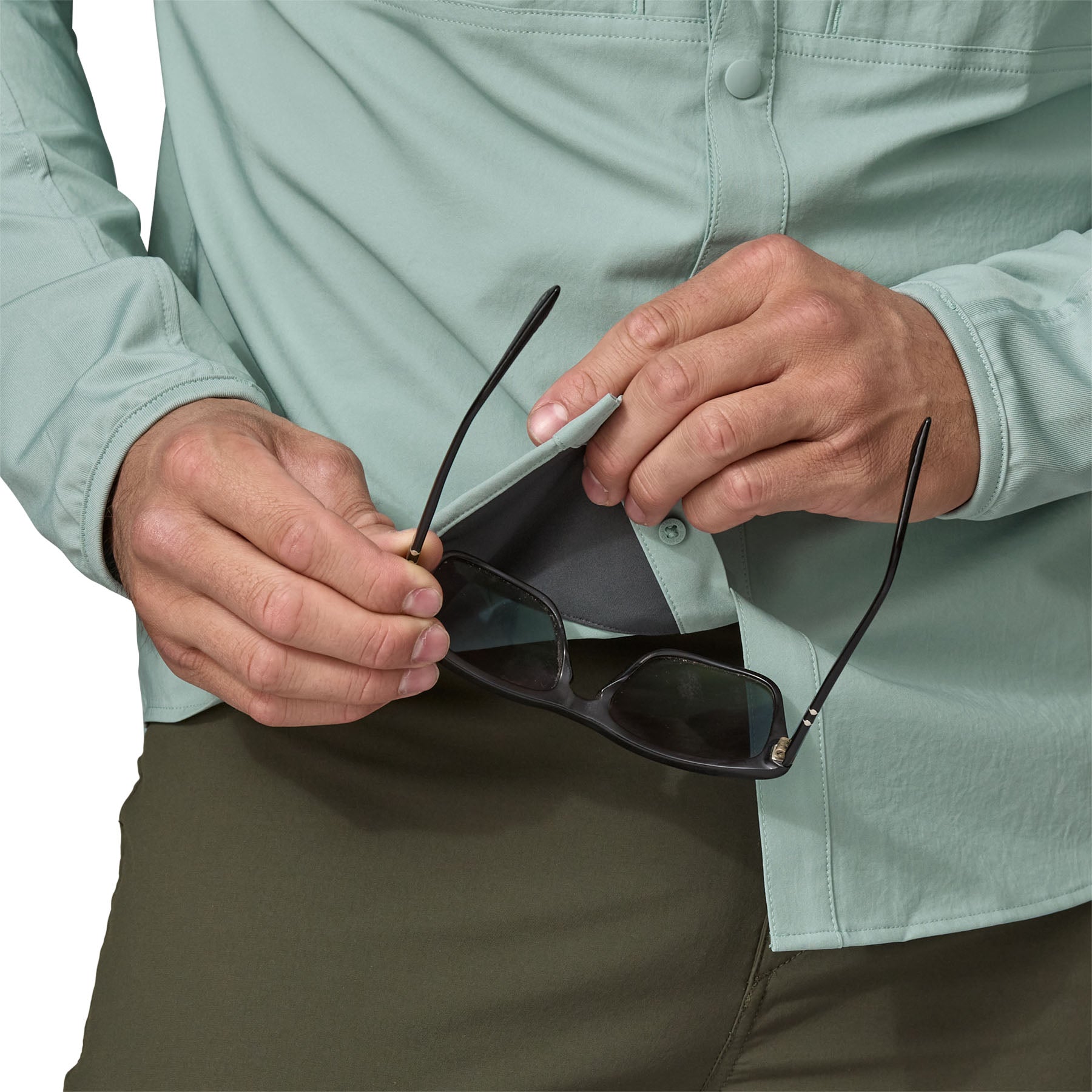 Men's River Rambler Hybrid Sun Hoody - Image 7