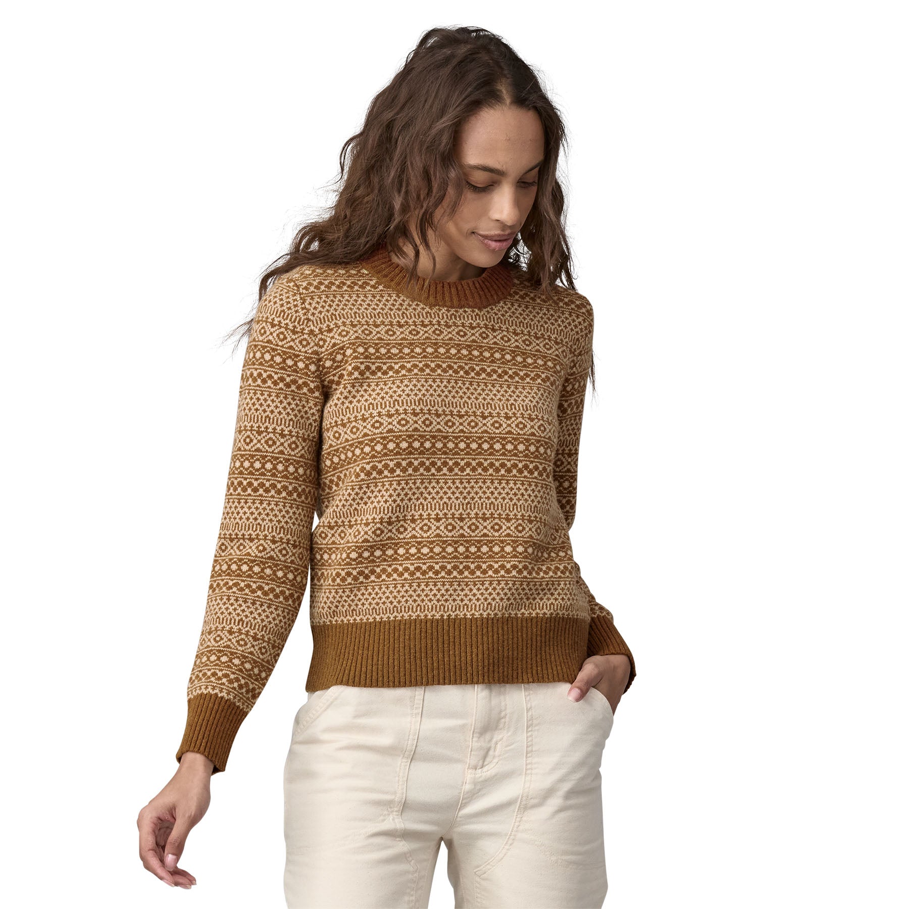Alternative view of Women's Recycled Wool-Blend Crewneck Sweater
