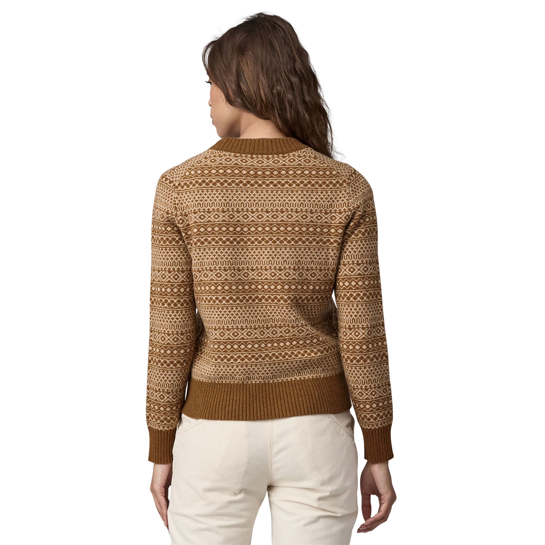 Women's Recycled Wool-Blend Crewneck Sweater - Image 3