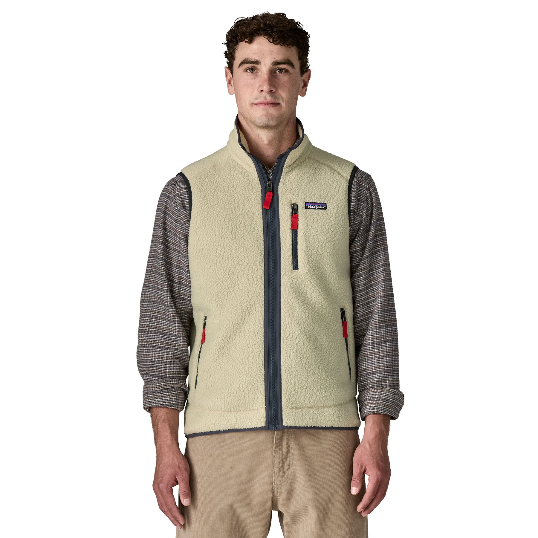 Alternative view of Men's Retro Pile Fleece Vest