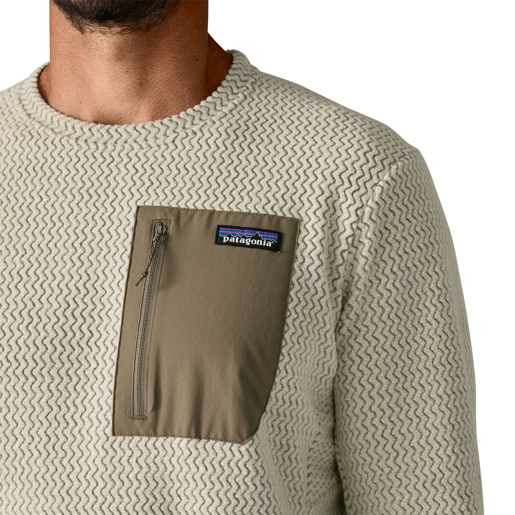Men's R1® Air Fleece Crewneck - Image 6