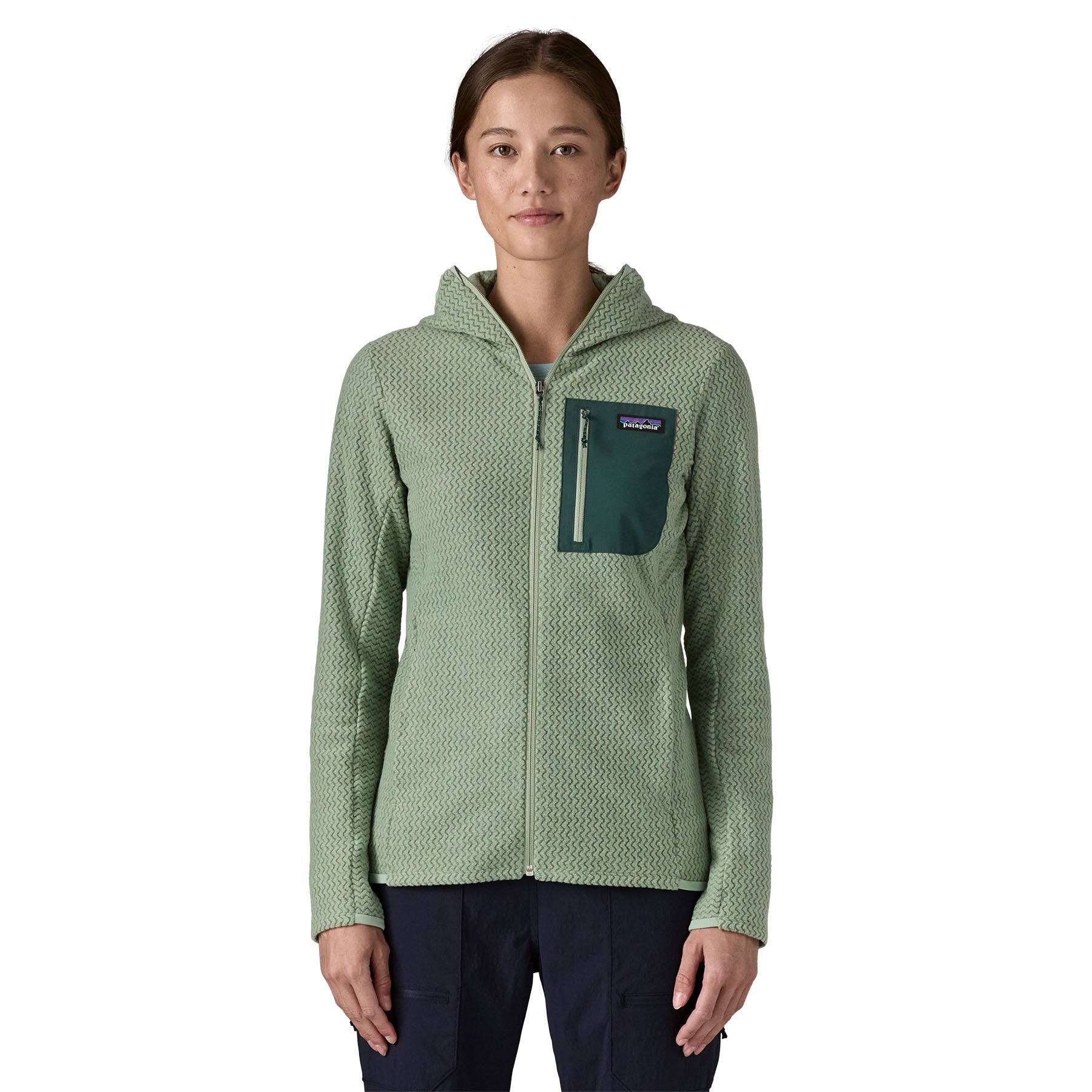 Alternative view of Women's R1® Air Fleece Full-Zip Hoody