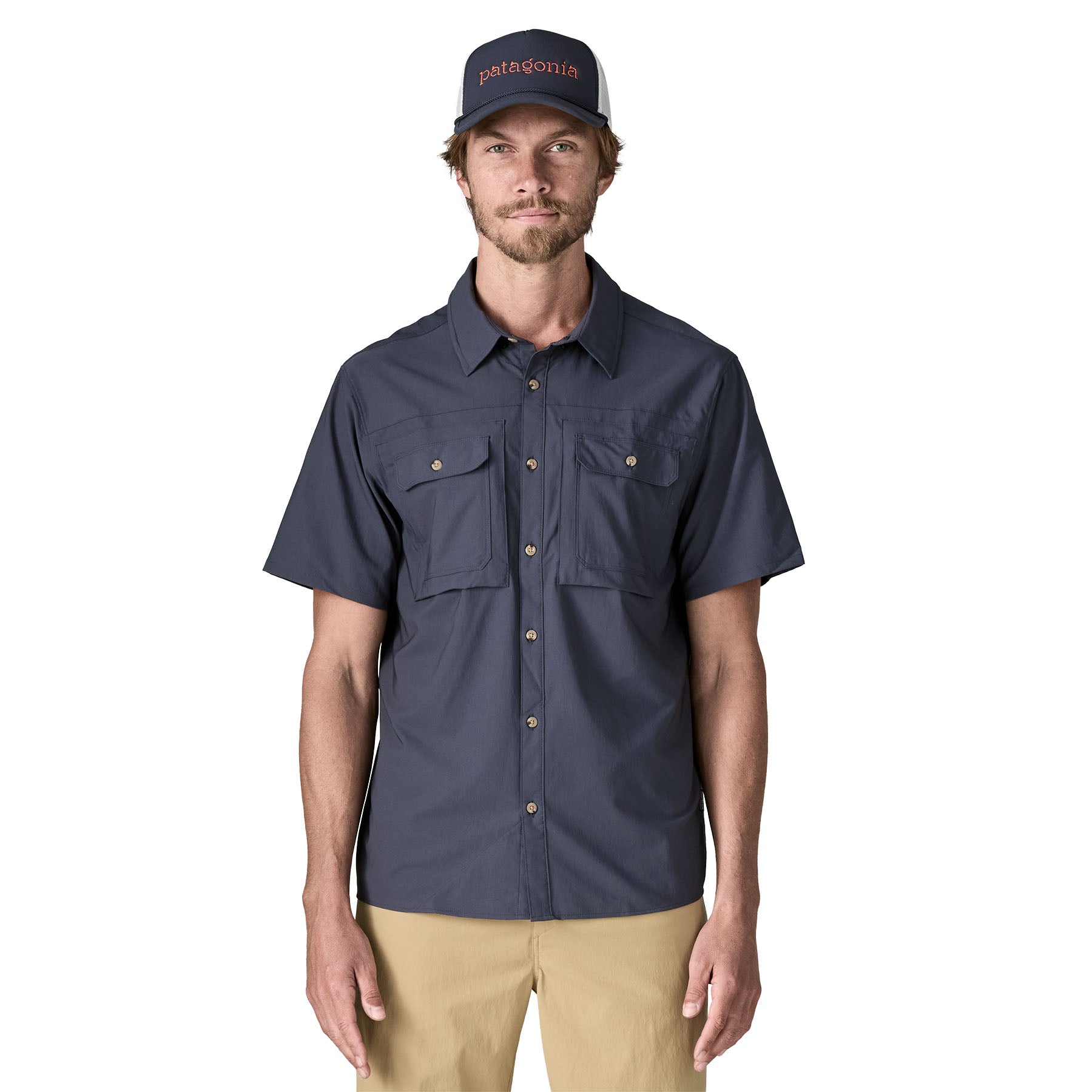 Alternative view of Men's Short-Sleeved Self-Guided Sun Shirt