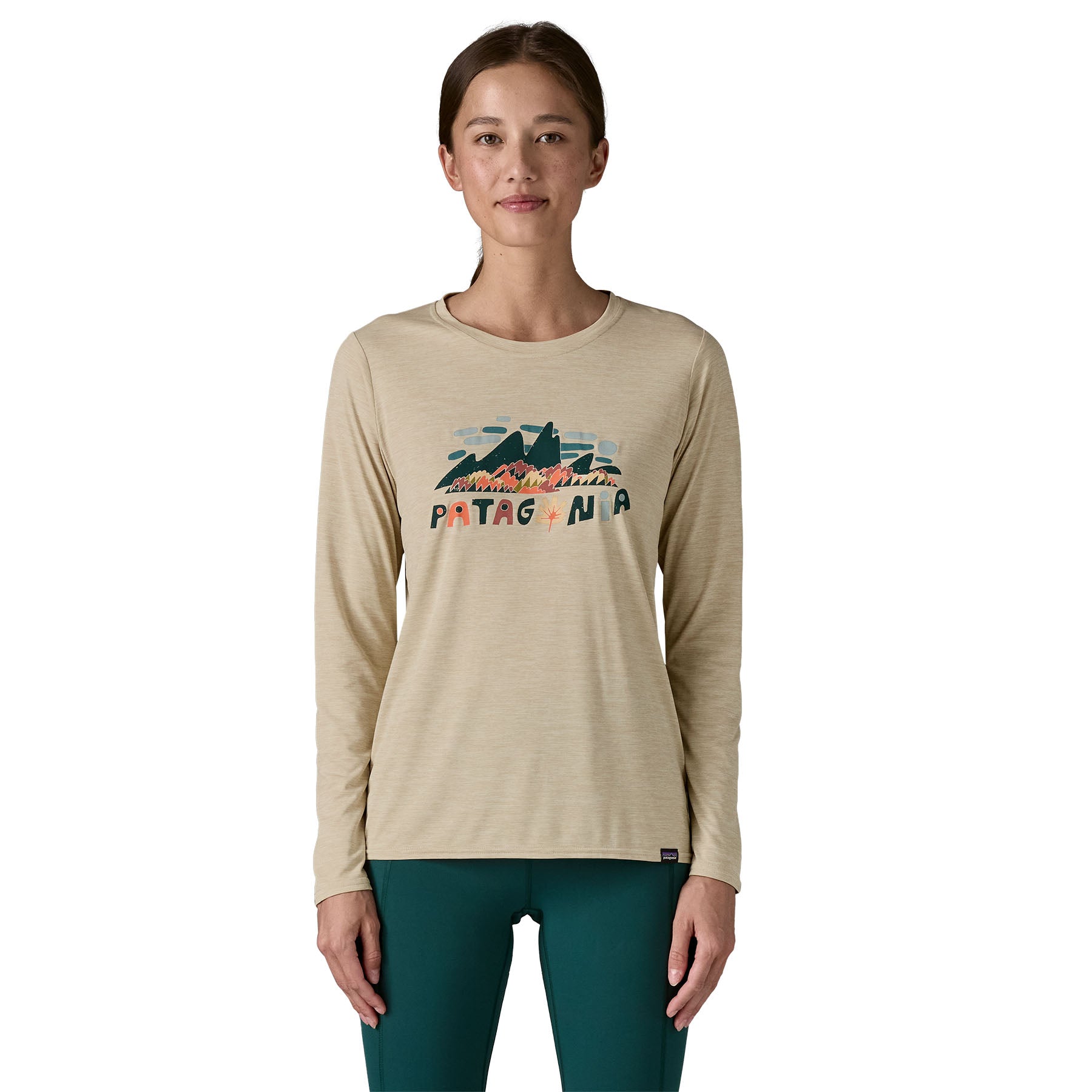Alternative view of Women's Long-Sleeved Capilene? Cool Daily Graphic Shirt