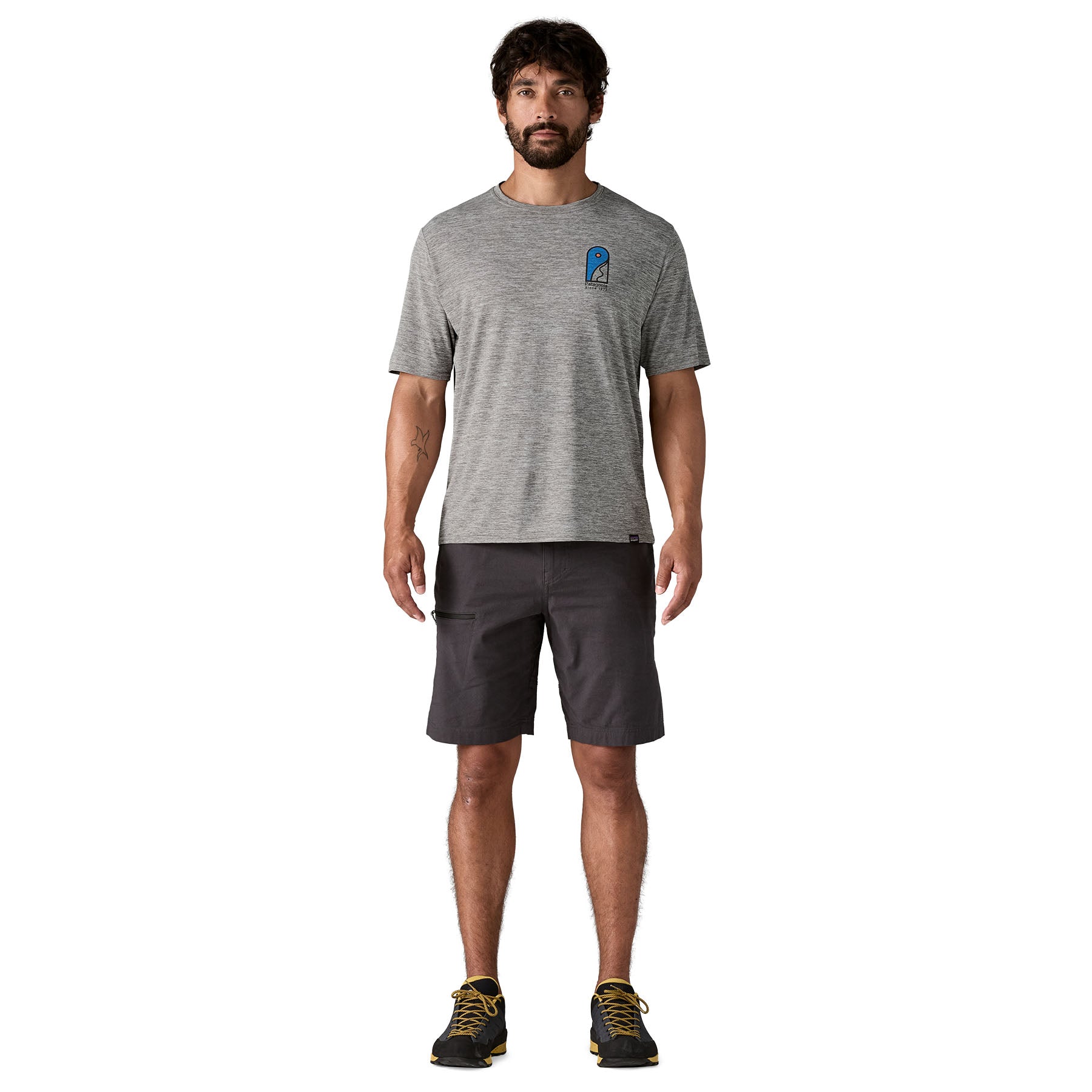Men's Capilene? Cool Daily Graphic Shirt - Lands - Image 5