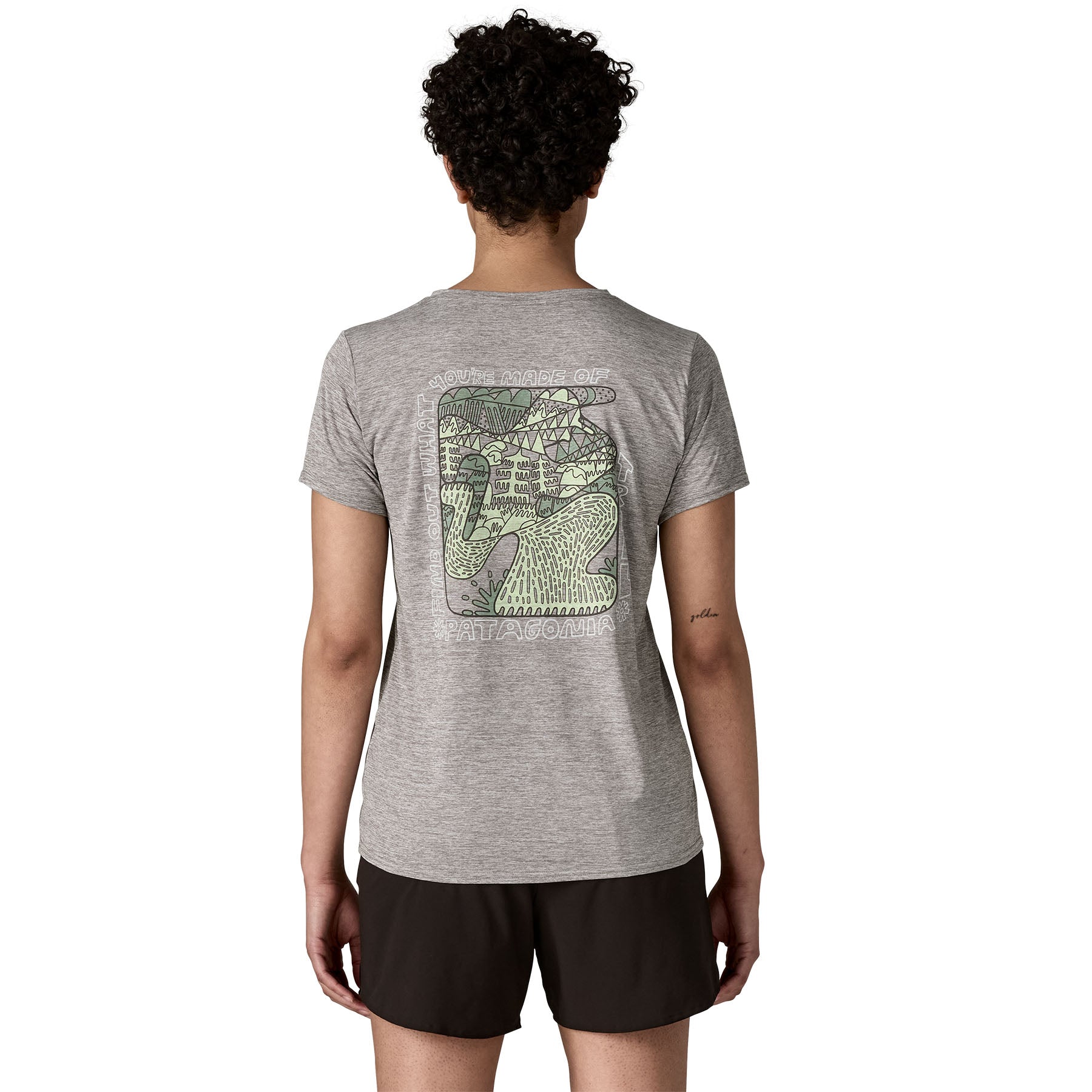 Women's Capilene? Cool Daily Graphic Shirt - Lands - Image 4