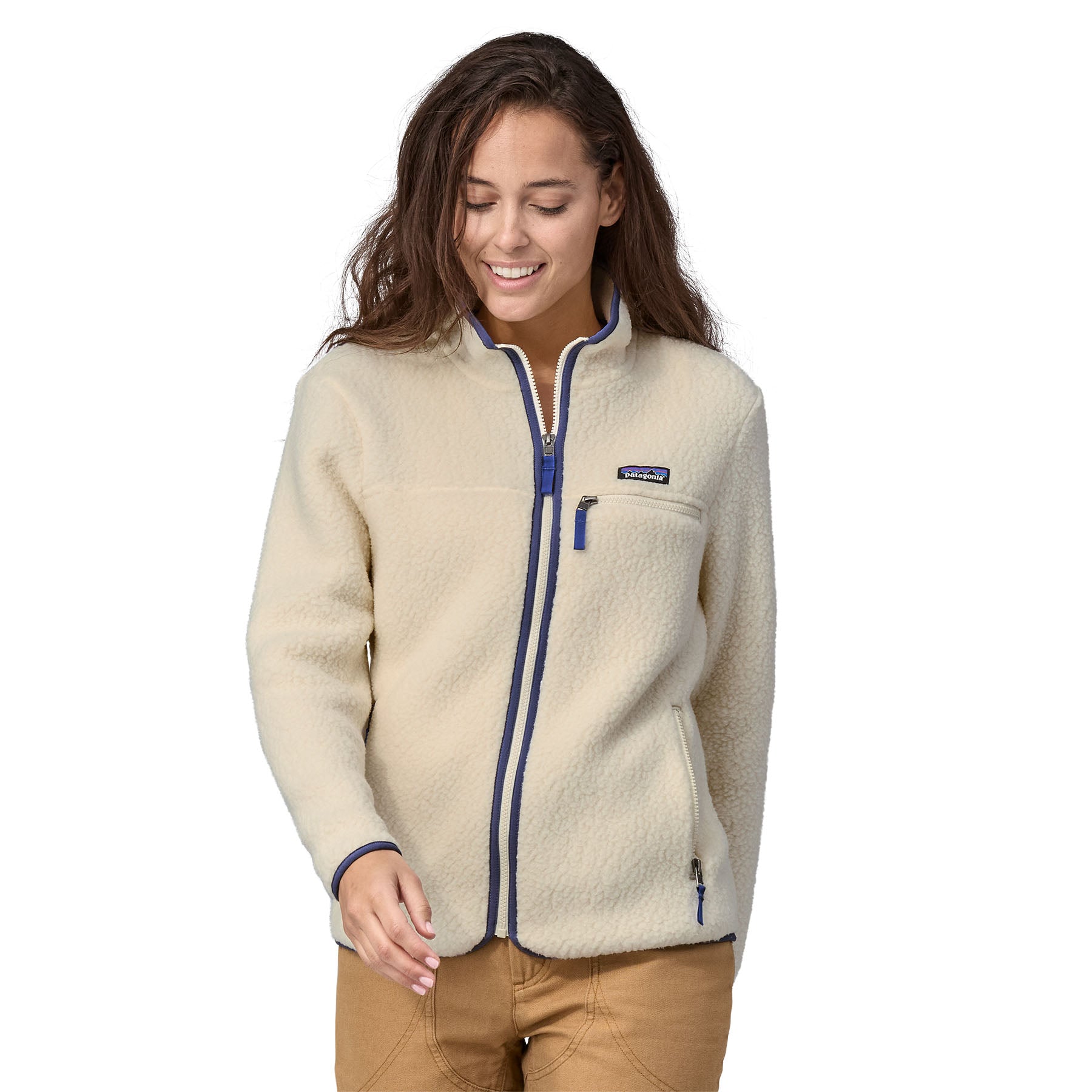 Alternative view of Women's Retro Pile Fleece Jacket