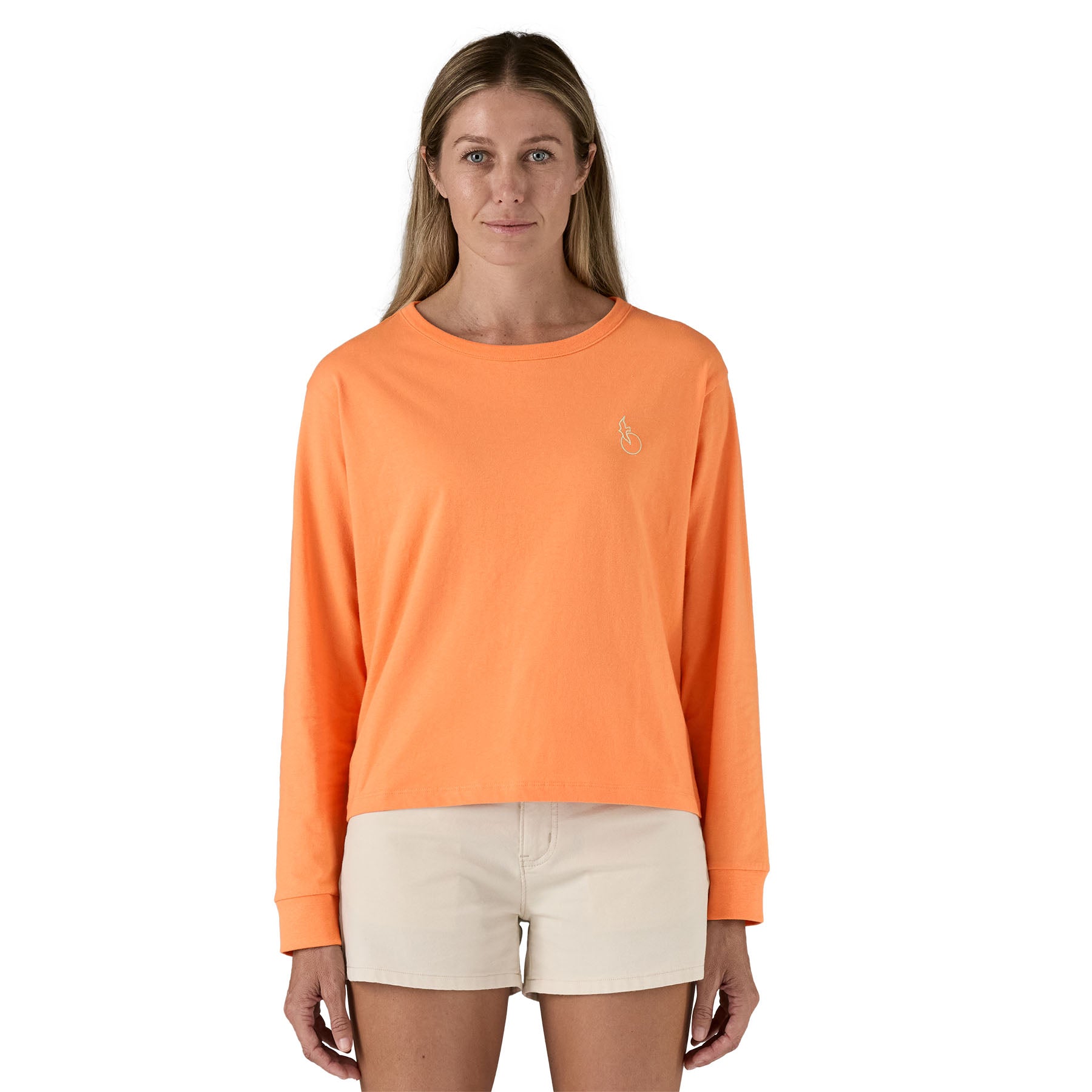 Alternative view of Women's Long-Sleeved Swell Drifter Easy-Cut Organic T-Shirt