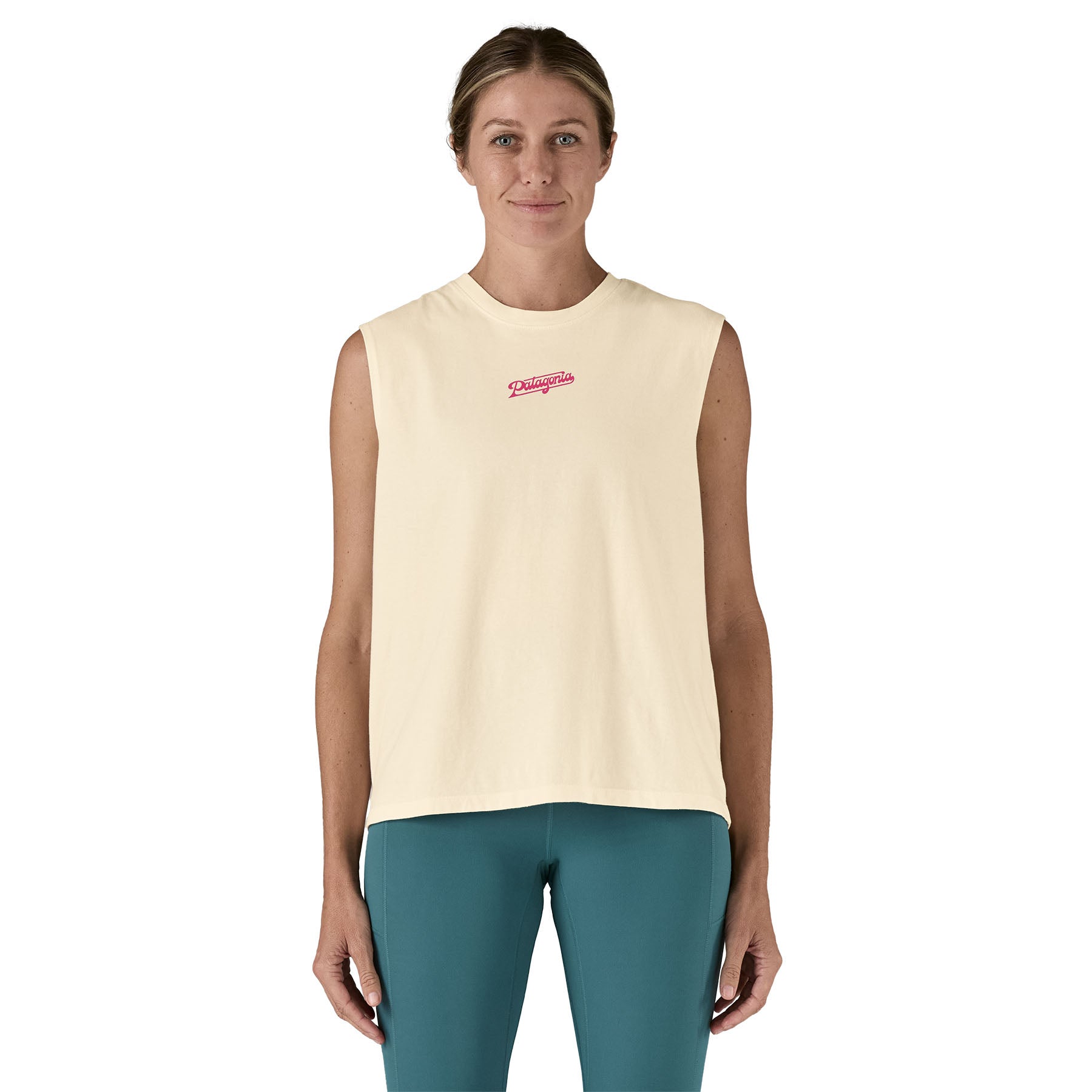 Alternative view of Women's Glider Type Boxy Organic Tank