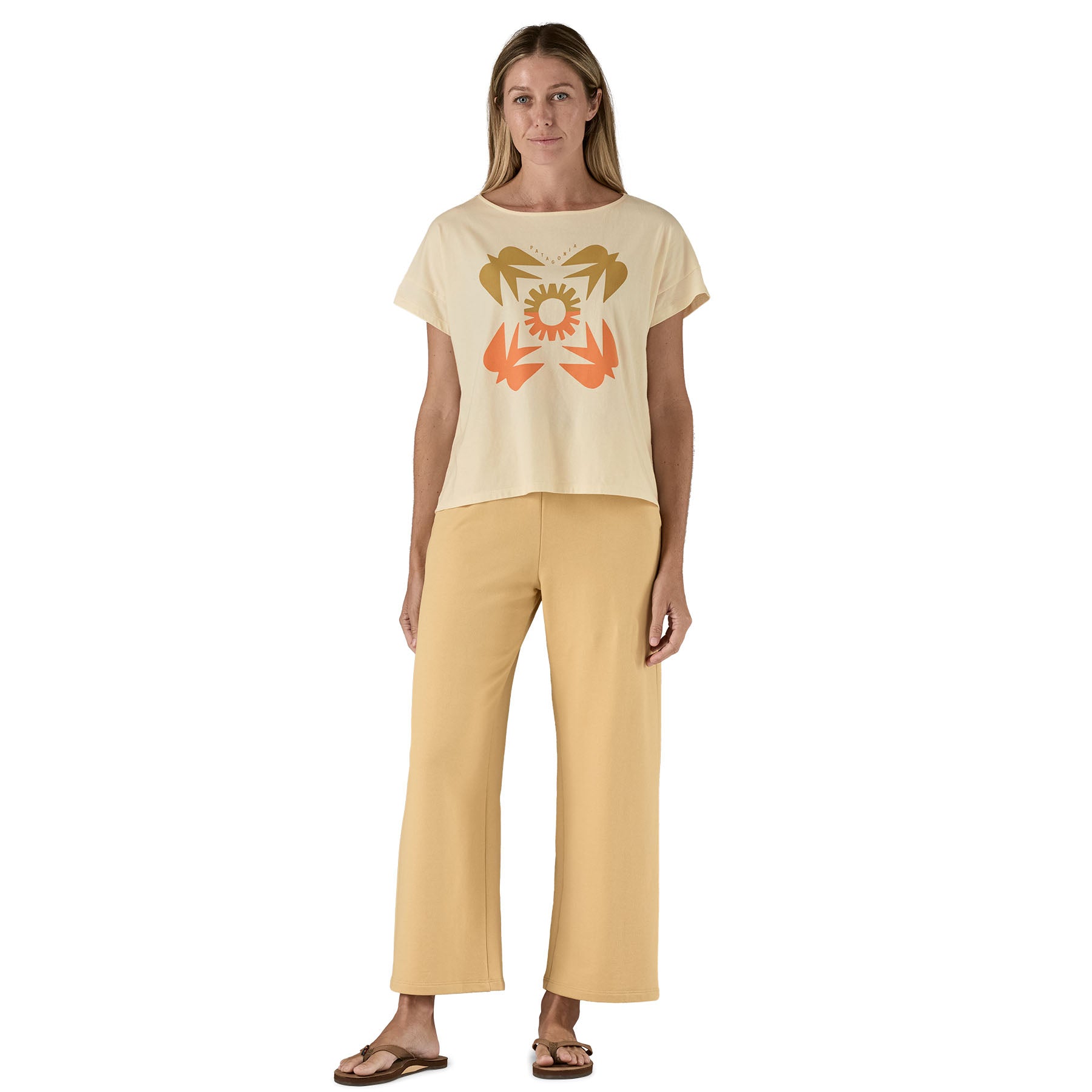 Women's Sunfirst Relaxed Drop-Sleeve Organic T-Shirt - Image 4