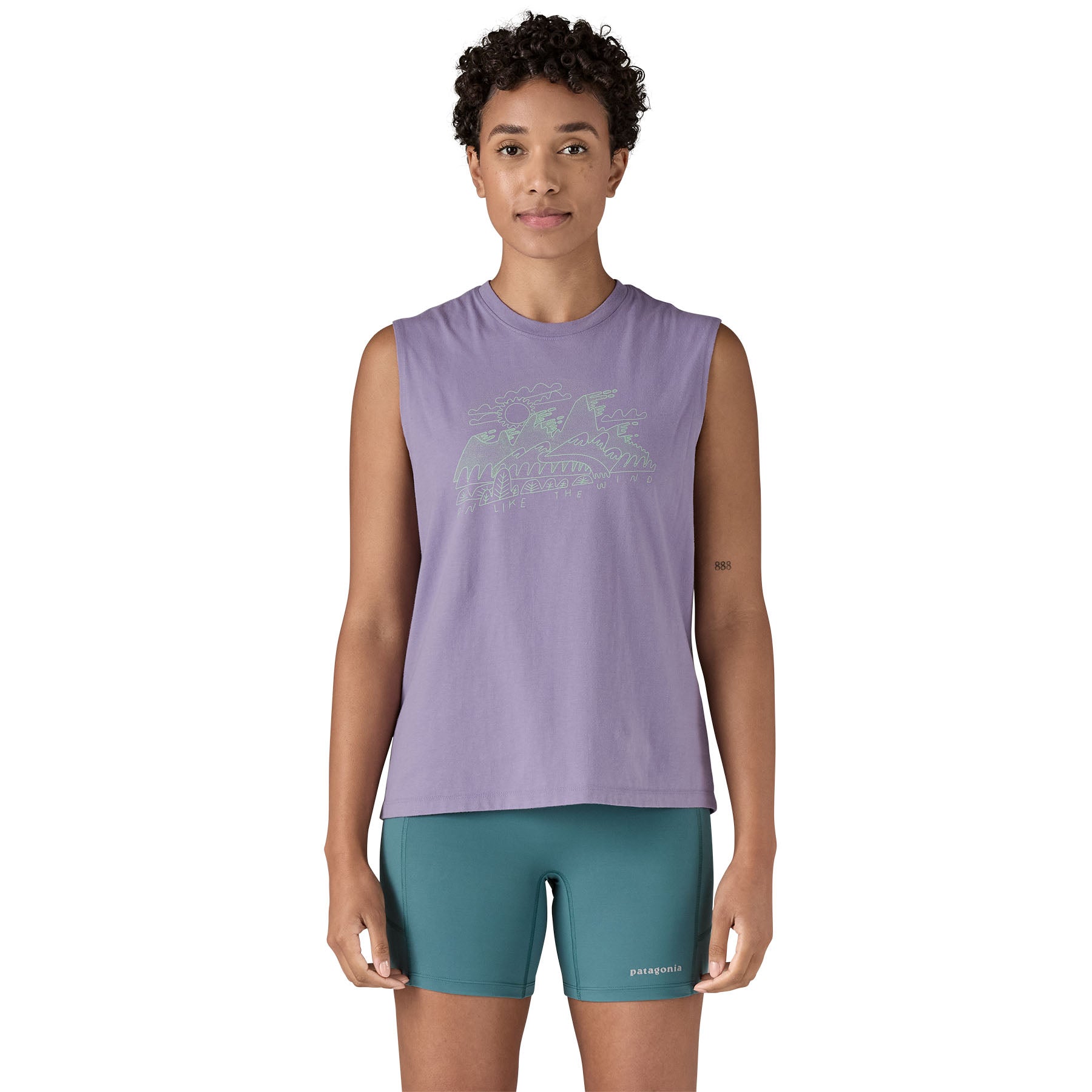 Women's Wind Runner Boxy Organic Tank - Image 3