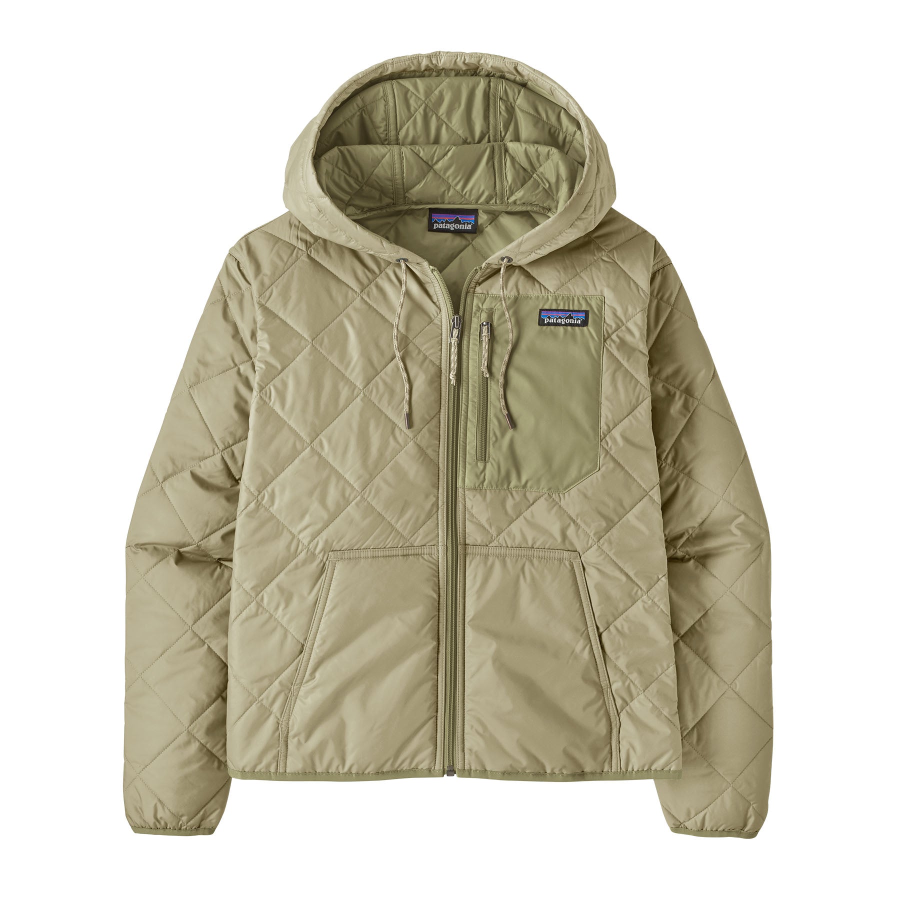 Women's Diamond Quilted Bomber Hoody