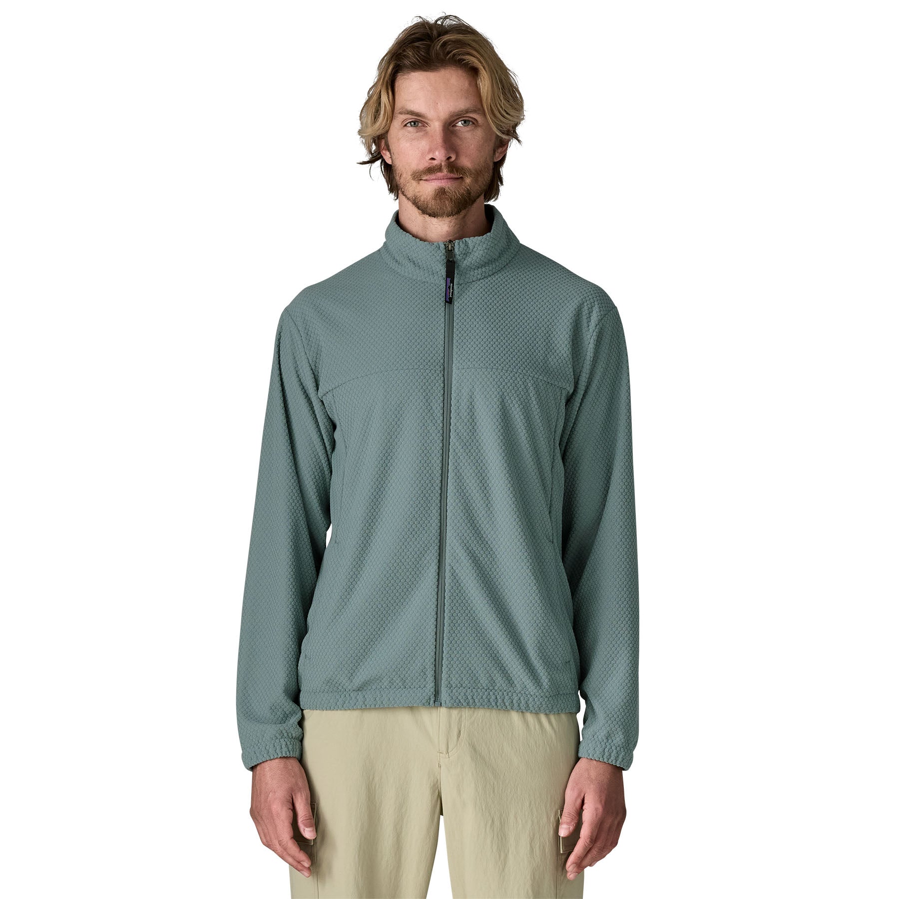 Alternative view of Men's Textured Fleece Jacket