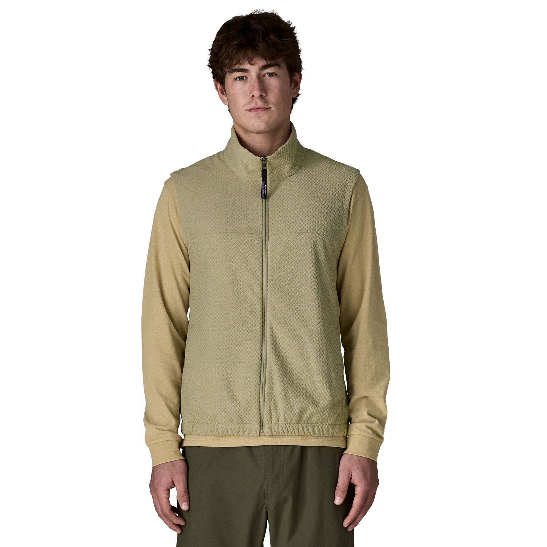 Alternative view of Men's Textured Fleece Vest