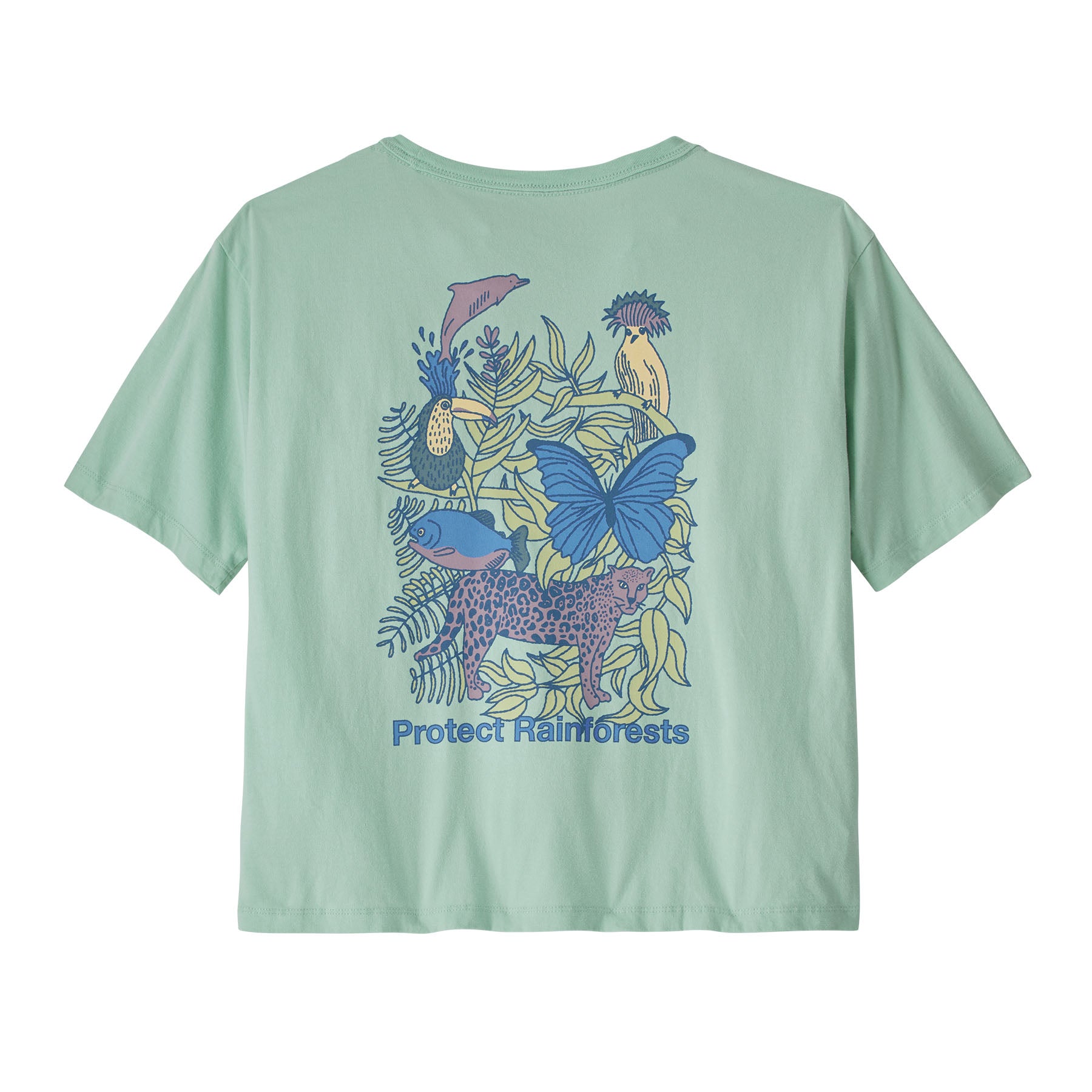Alternative view of Women's Protect Rainforests Easy-Cut T-Shirt