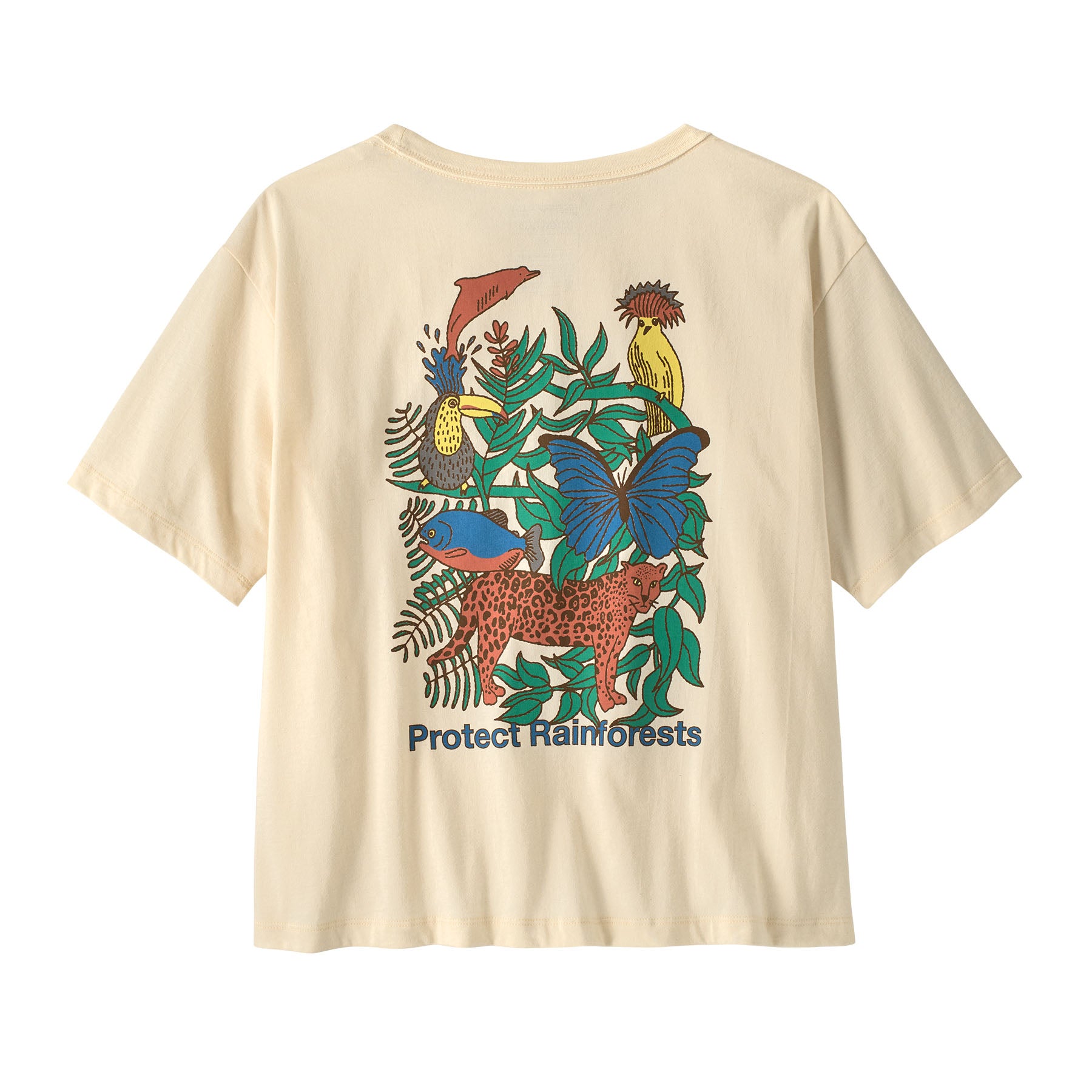 Alternative view of Women's Protect Rainforests Easy-Cut T-Shirt
