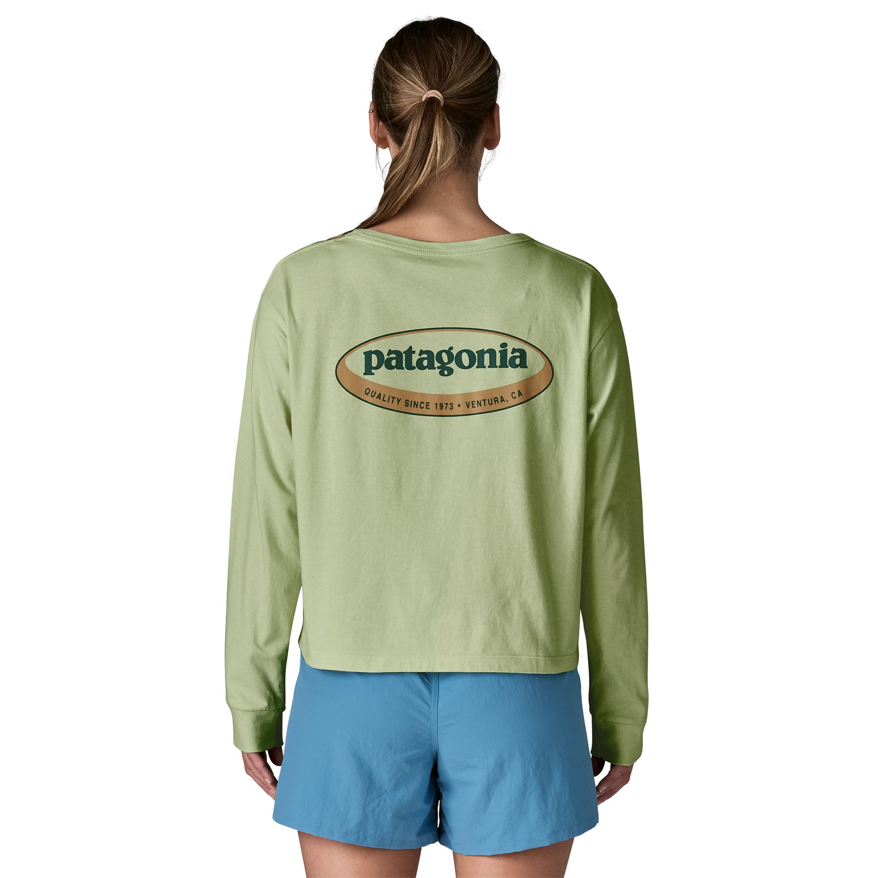 Women's Long-Sleeved '95 Oval Logo Easy-Cut T-Shirt - Image 3