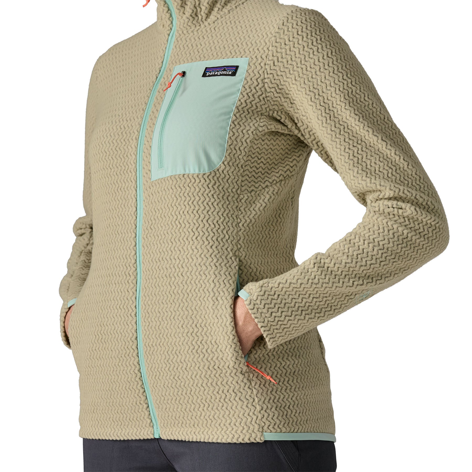 Women's R1? Air Fleece Full-Zip Hoody - Image 10