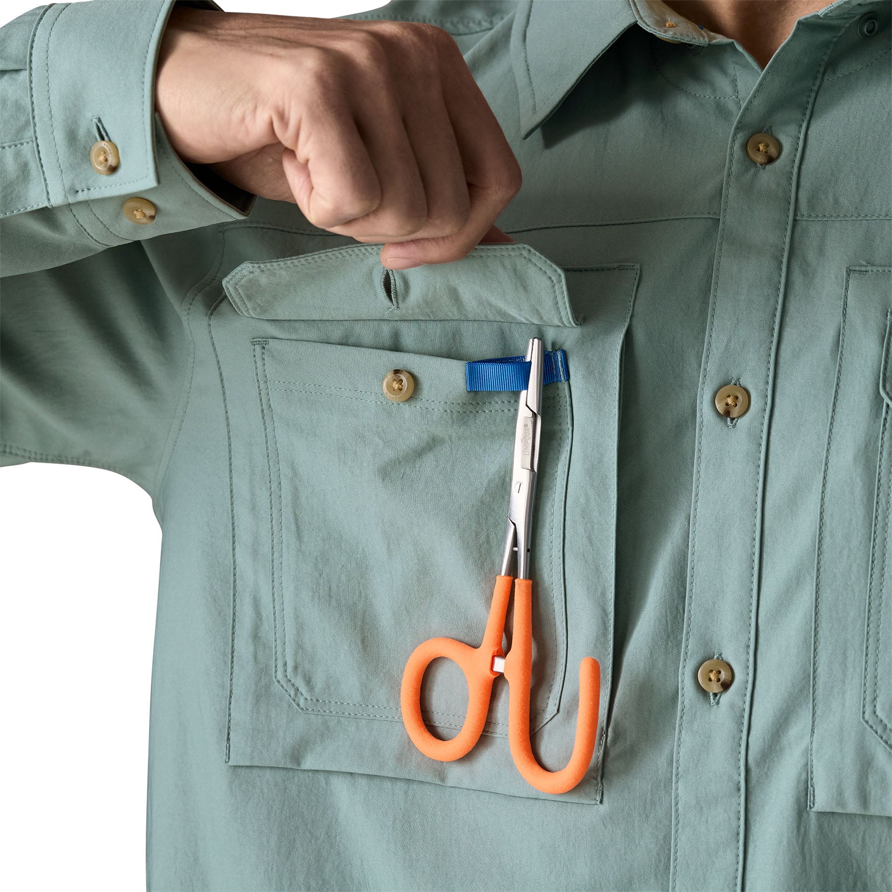 Men's Long-Sleeved Self-Guided Sun Shirt - Image 6