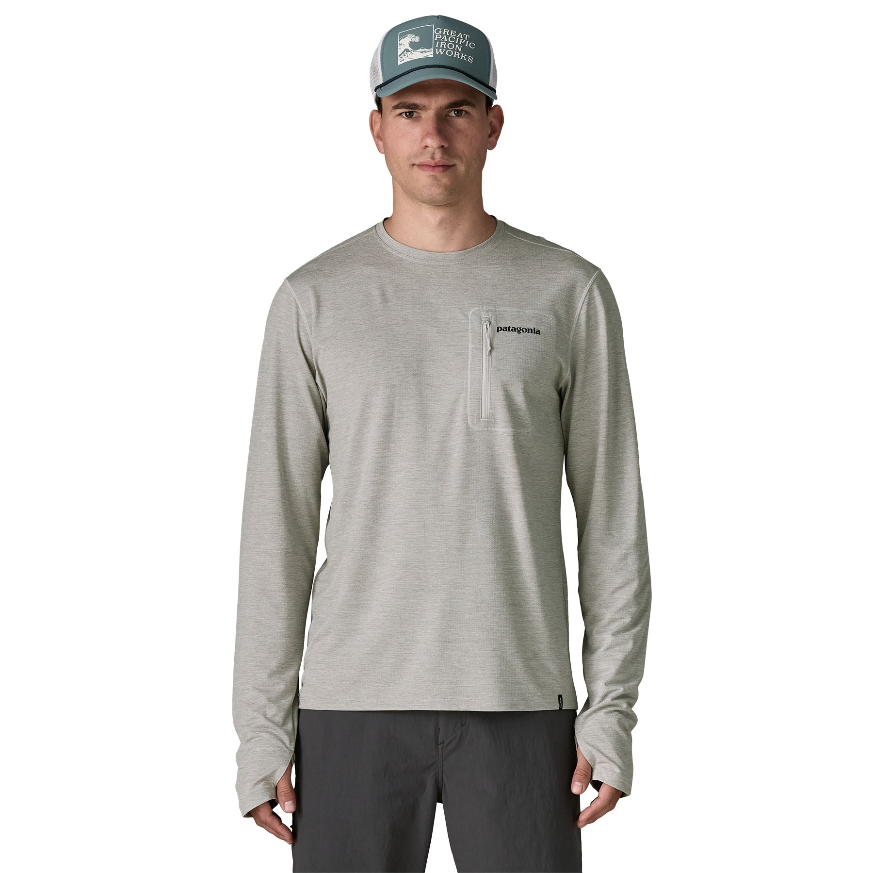 Men's Long-Sleeved Capilene® Cool Sun Shirt - Fitz Roy Trout - Image 3