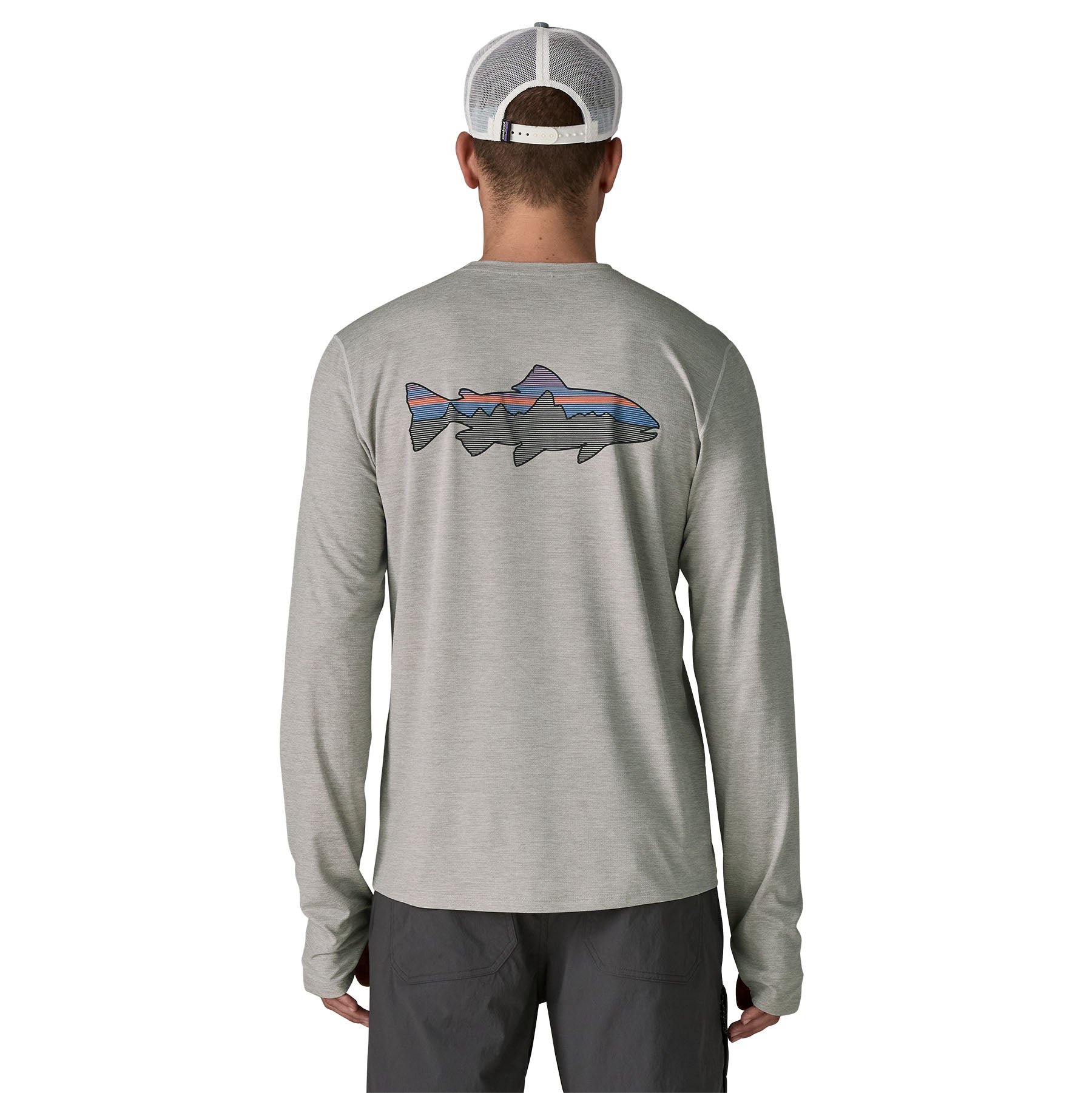 Men's Long-Sleeved Capilene® Cool Sun Shirt - Fitz Roy Trout - Image 4