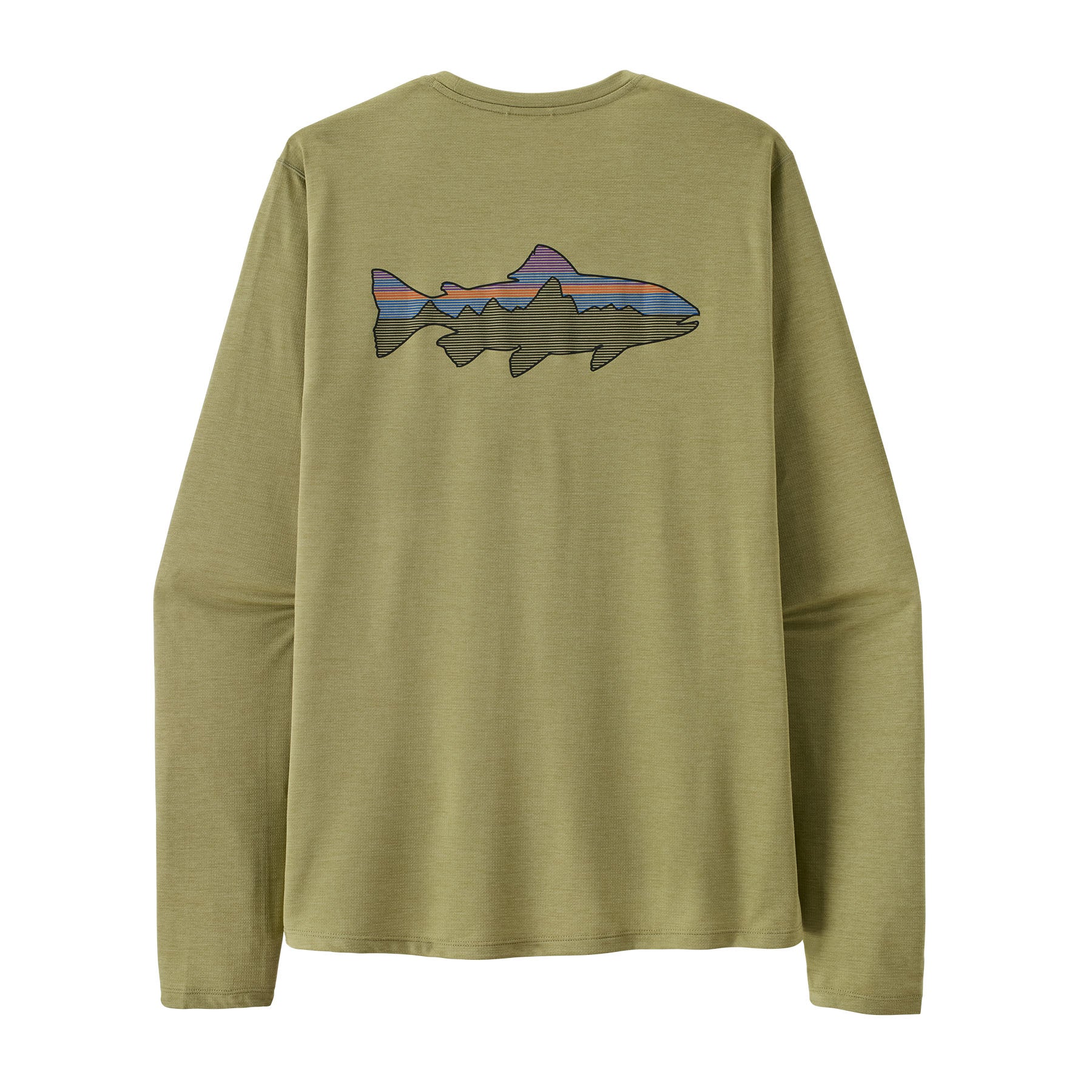 Men's Long-Sleeved Capilene? Cool Sun Shirt - Fitz Roy Trout
