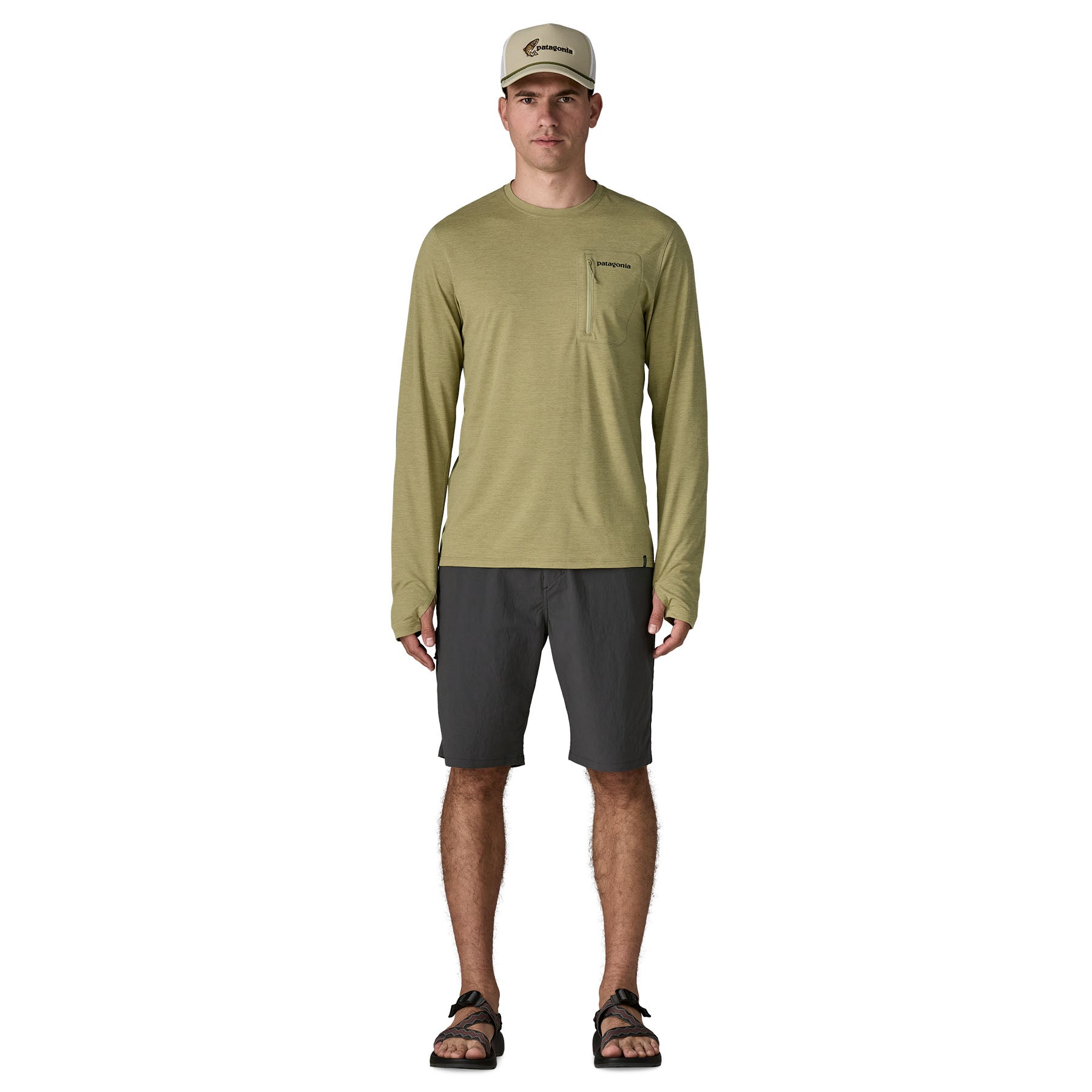 Men's Long-Sleeved Capilene® Cool Sun Shirt - Fitz Roy Trout - Image 5