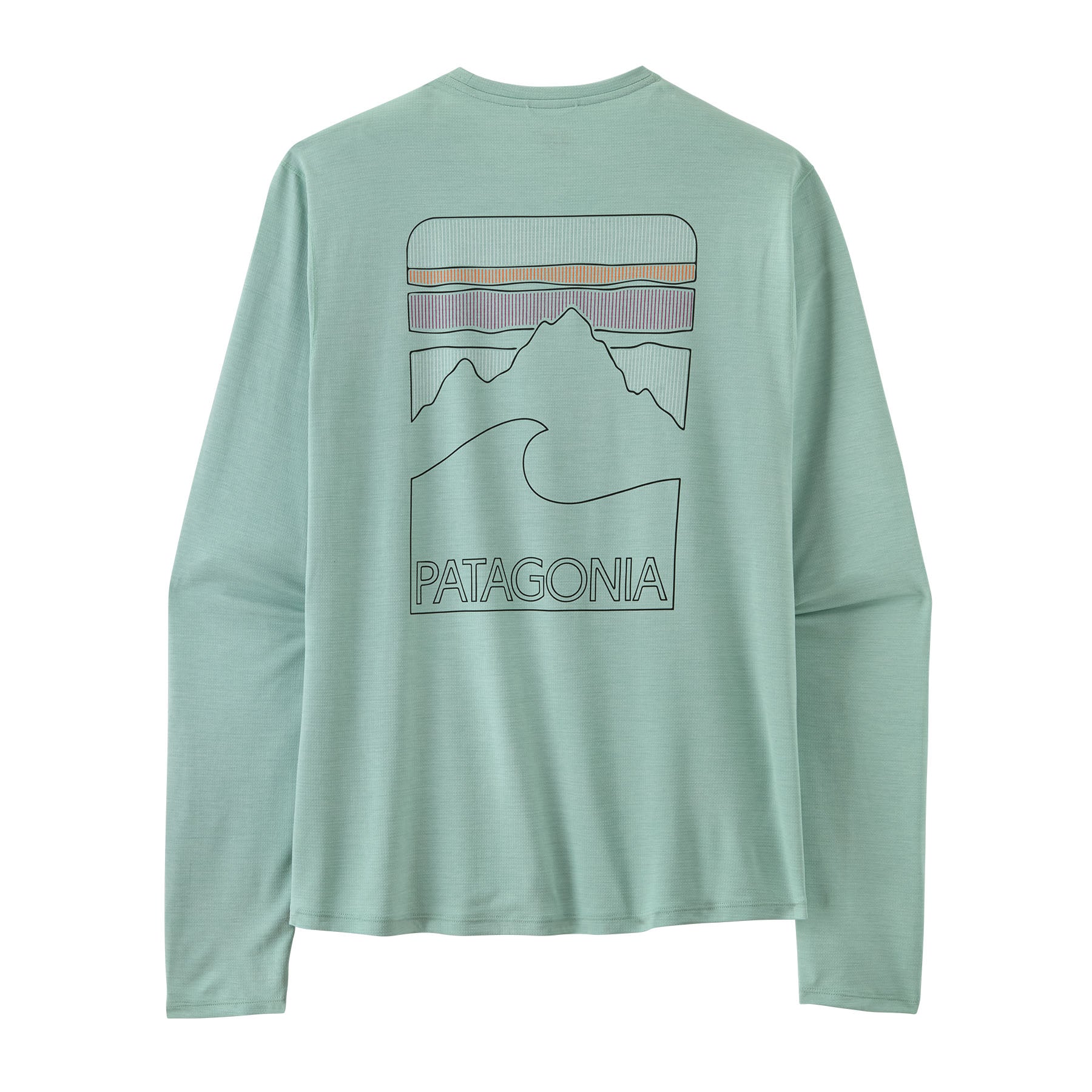 Alternative view of Men's Long-Sleeved Capilene® Cool Sun Shirt - Peak Visions