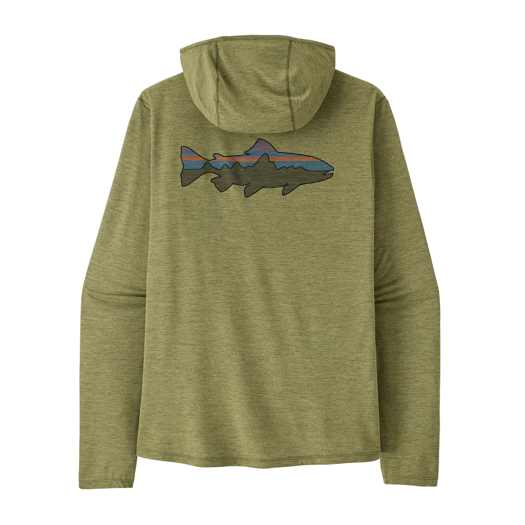 Alternative view of Men's Capilene® Cool Sun Hoody - Fitz Roy Trout