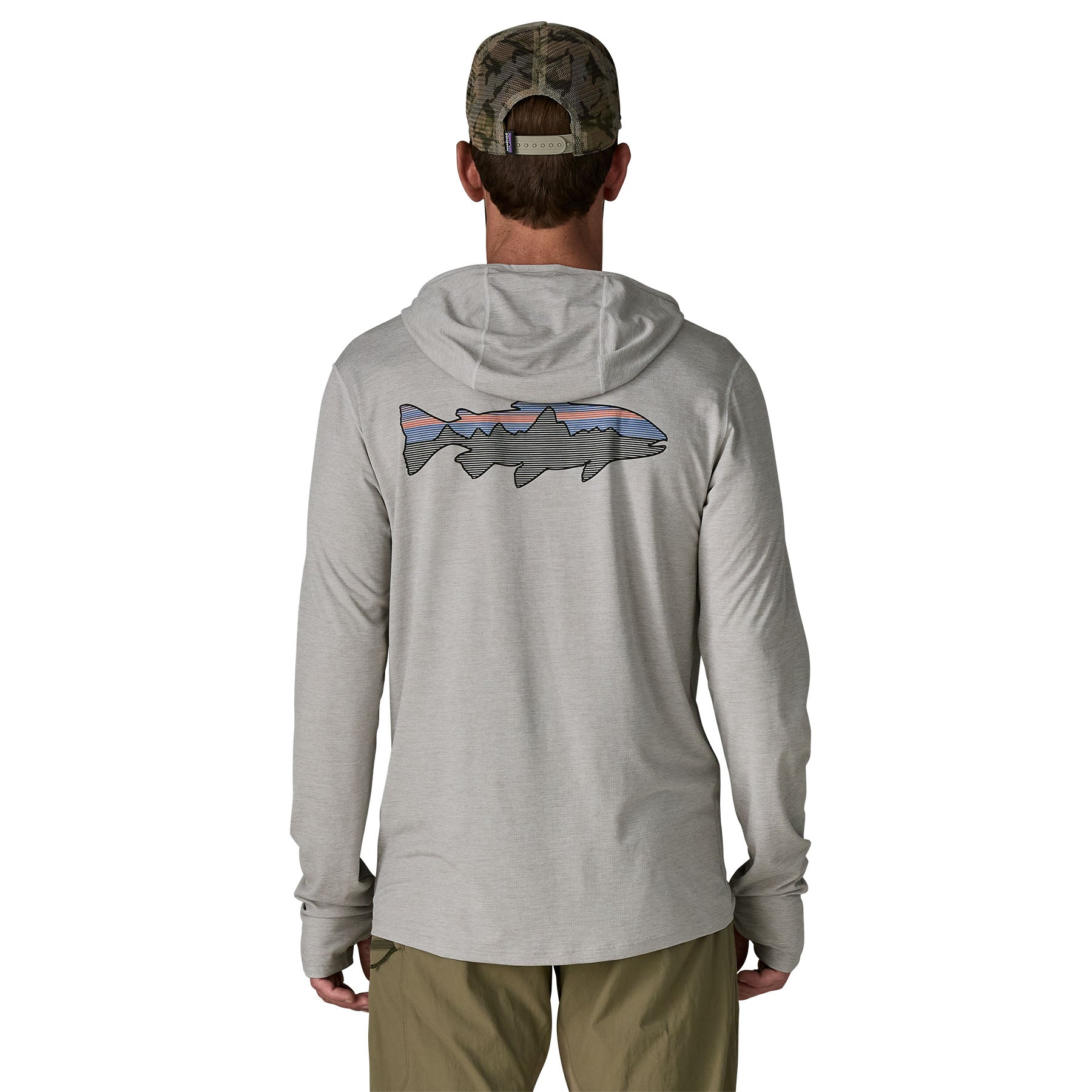 Men's Capilene? Cool Sun Hoody - Fitz Roy Trout - Image 4