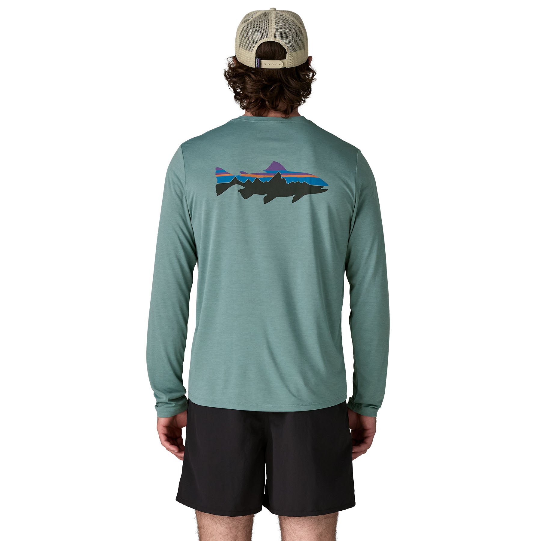 Men's Long-Sleeved Capilene? Cool Daily Shirt - Fitz Roy Trout - Image 3