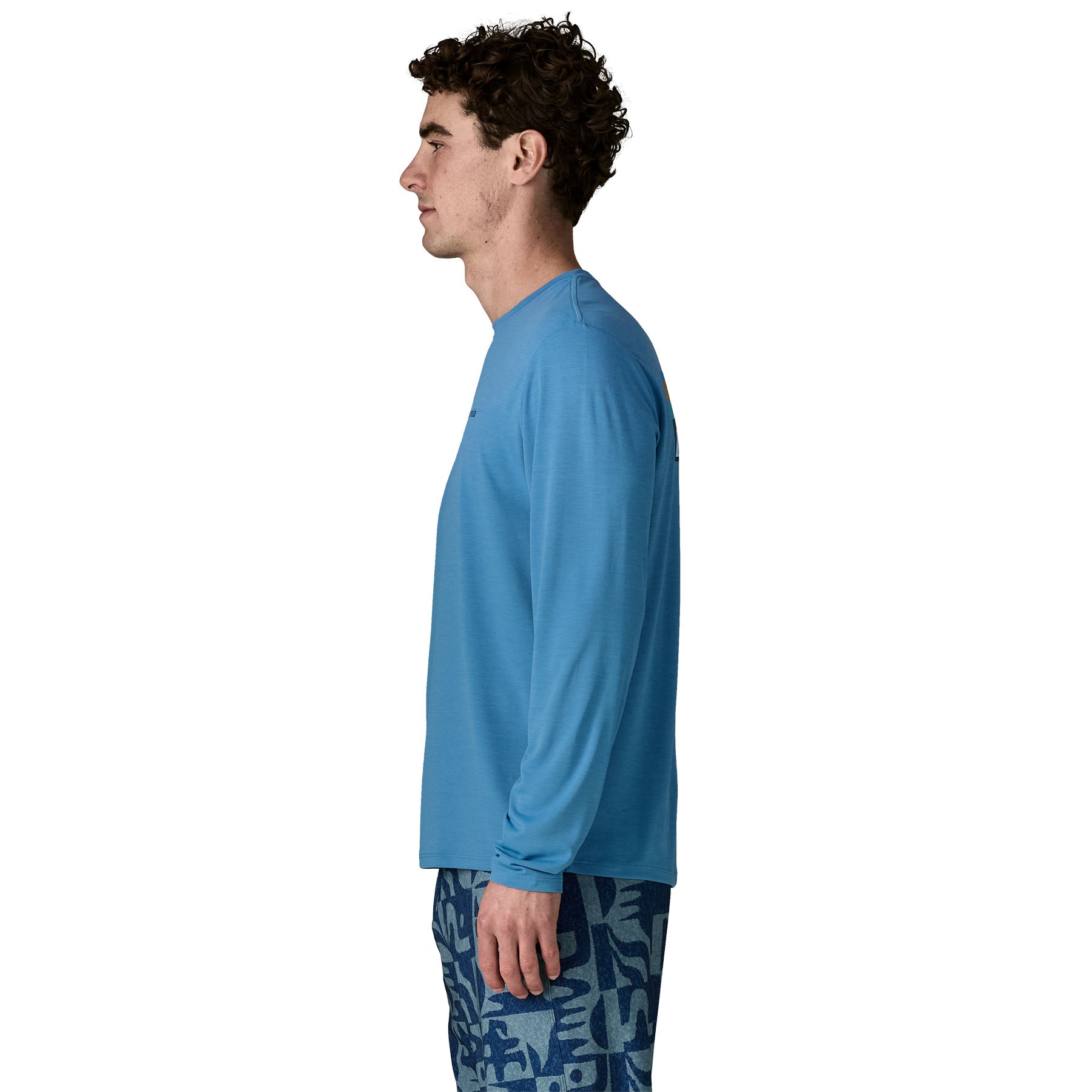 Men's Long-Sleeved Capilene® Cool Daily Shirt - Boardshort Logo - Image 5