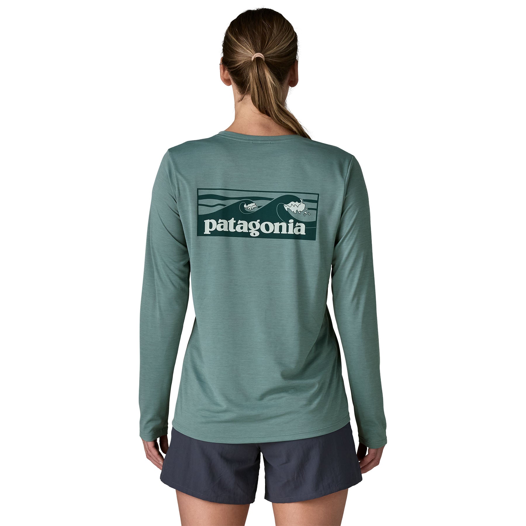 Women's Long-Sleeved Capilene? Cool Daily Shirt - Boardshort Logo - Image 4