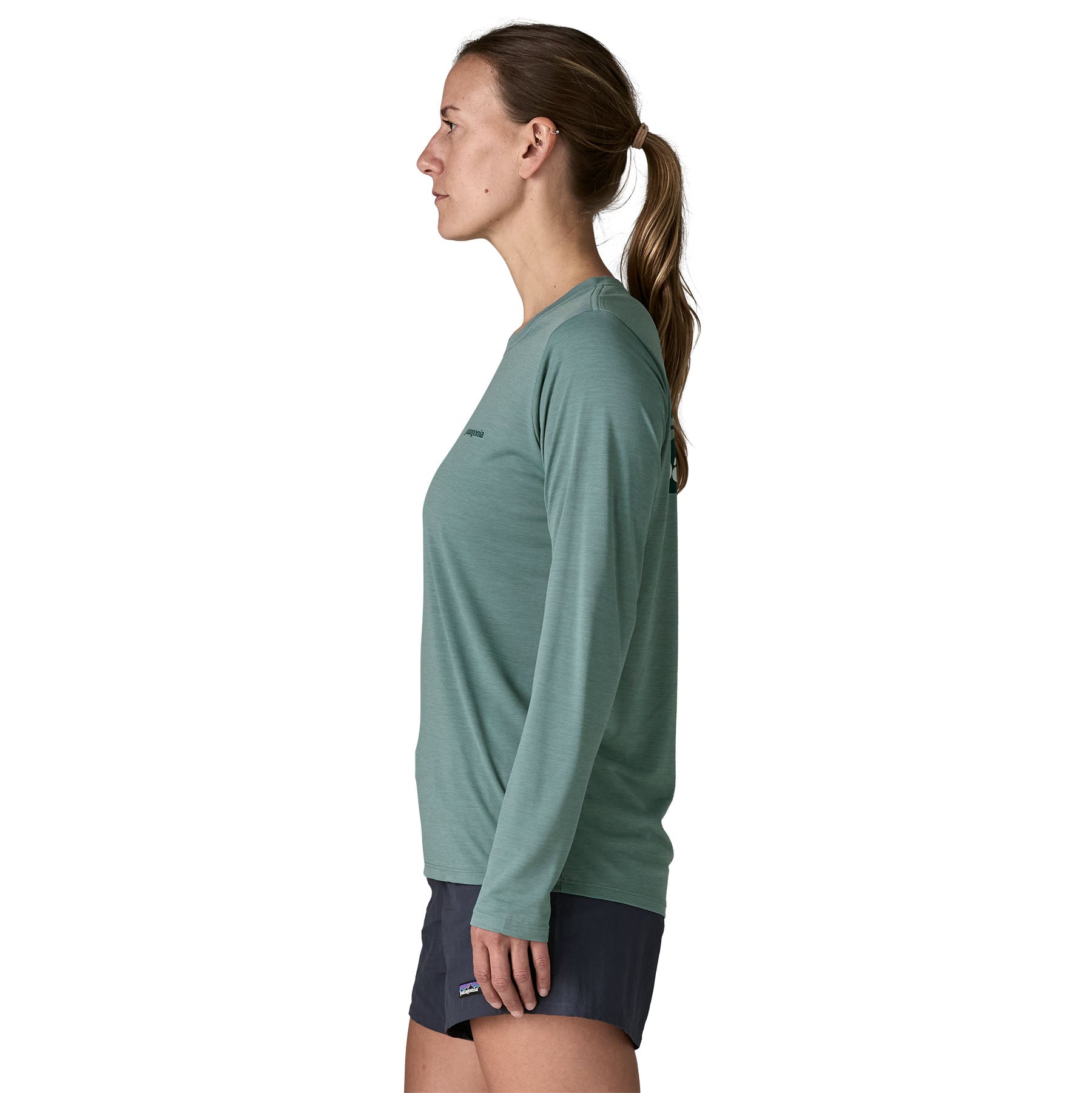 Women's Long-Sleeved Capilene? Cool Daily Shirt - Boardshort Logo - Image 6