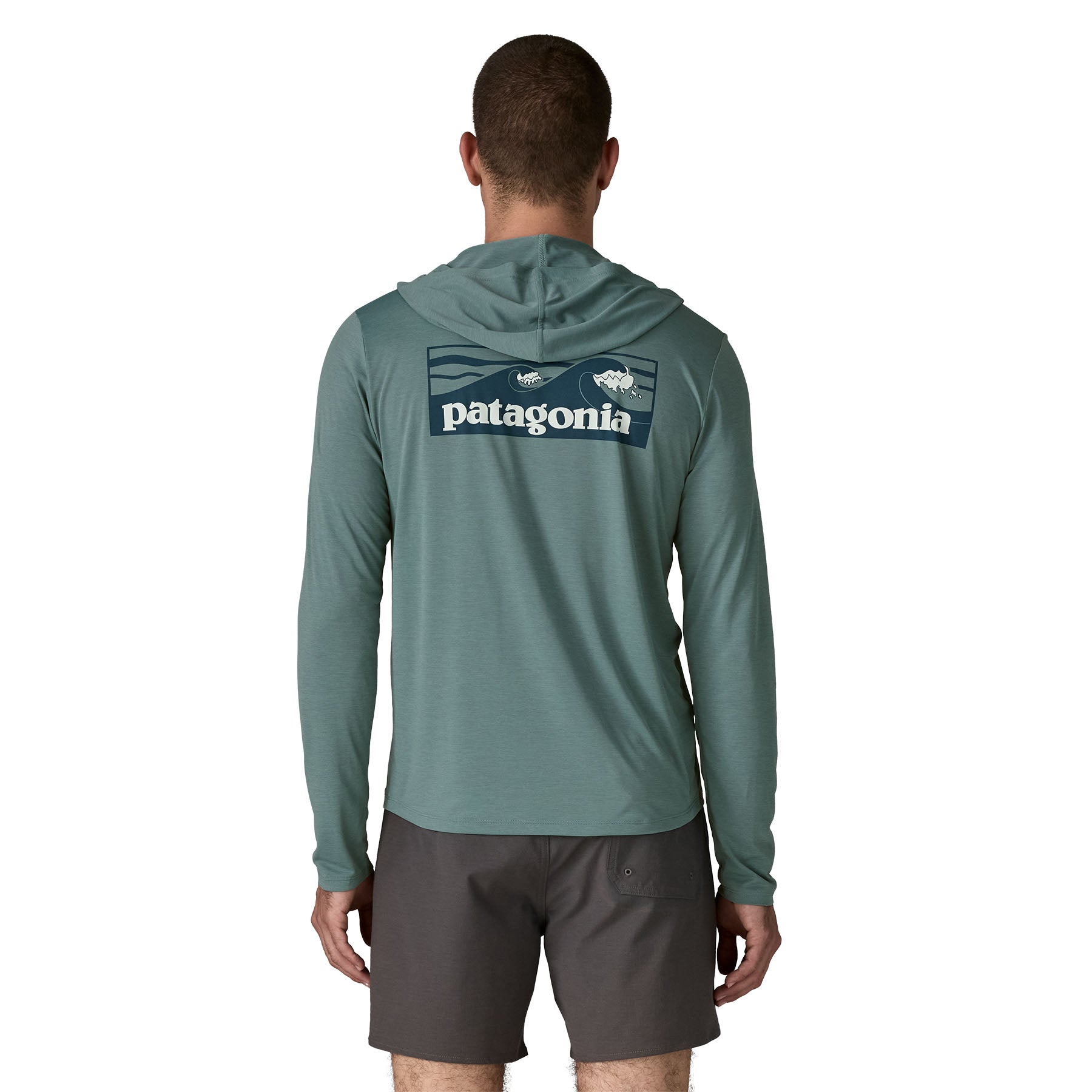 Men's Capilene? Cool Daily Hoody - Boardshort Logo - Image 3