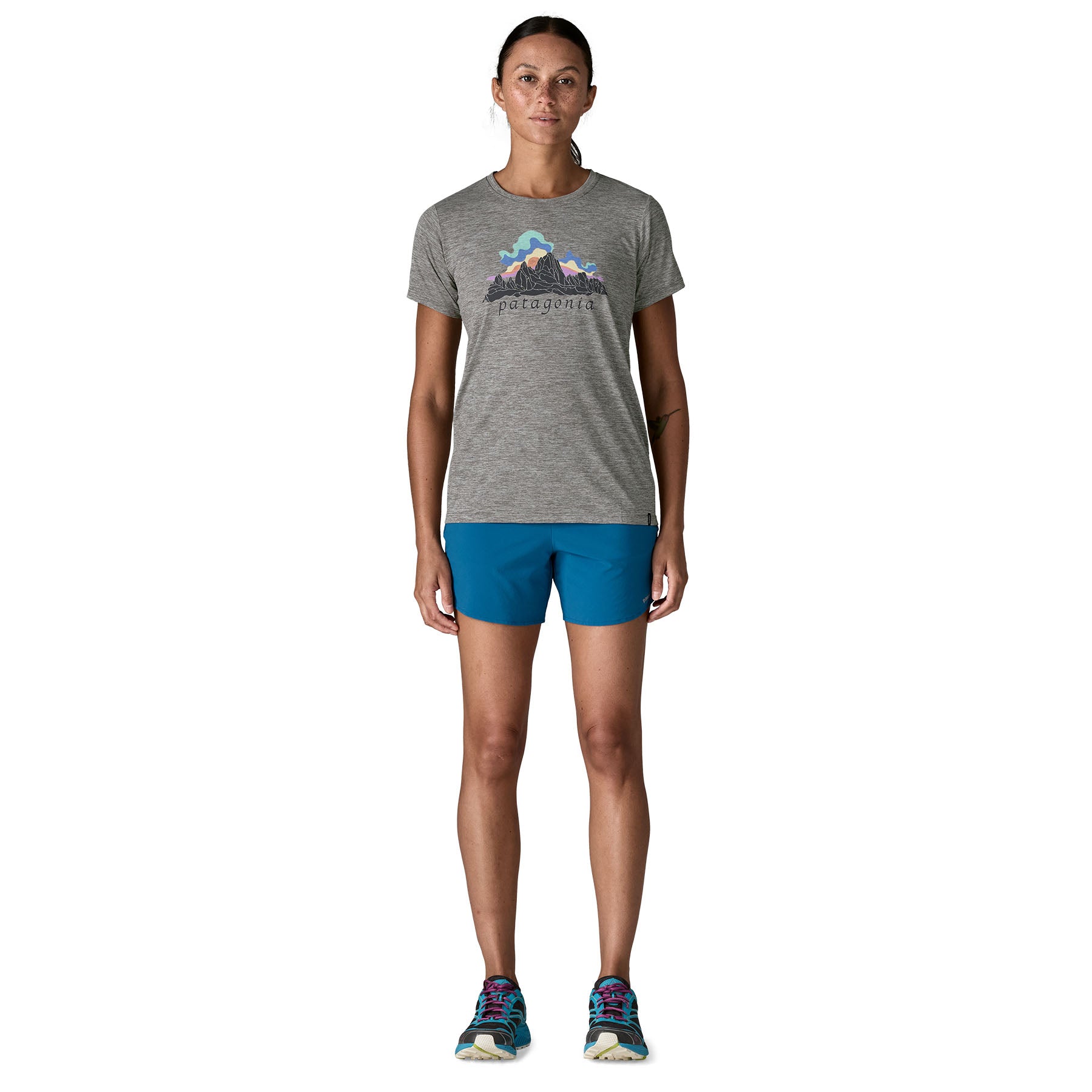 Women's Capilene® Cool Daily Shirt - Fitz Roy Nimbus - Image 5