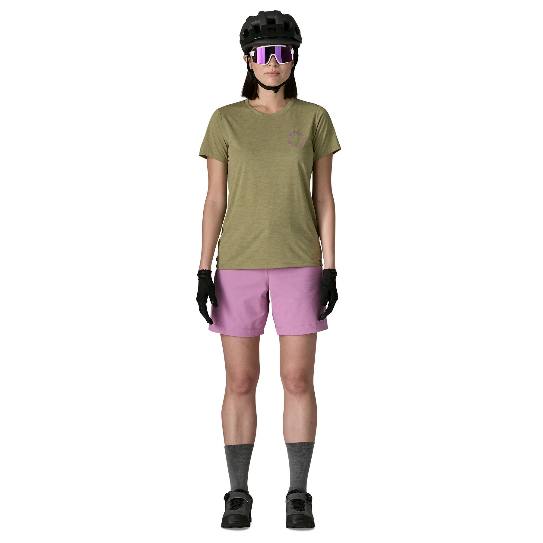Women's Capilene® Cool Daily Shirt - Spoke Stencil - Image 5