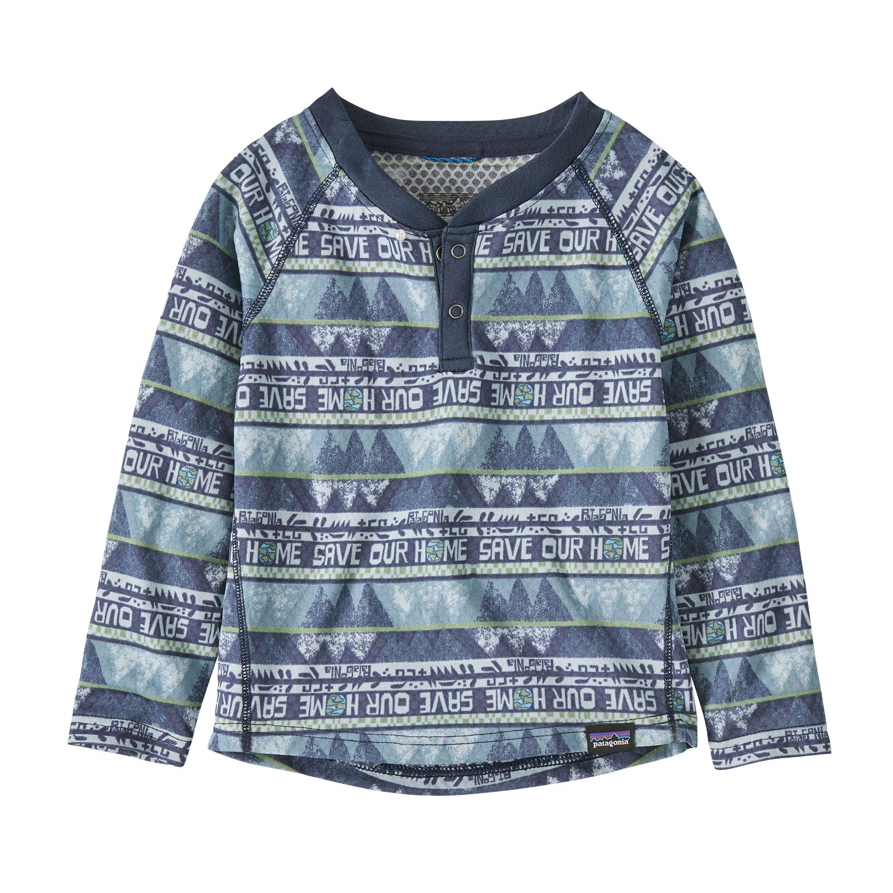 Baby Capilene® Midweight Henley Shirt