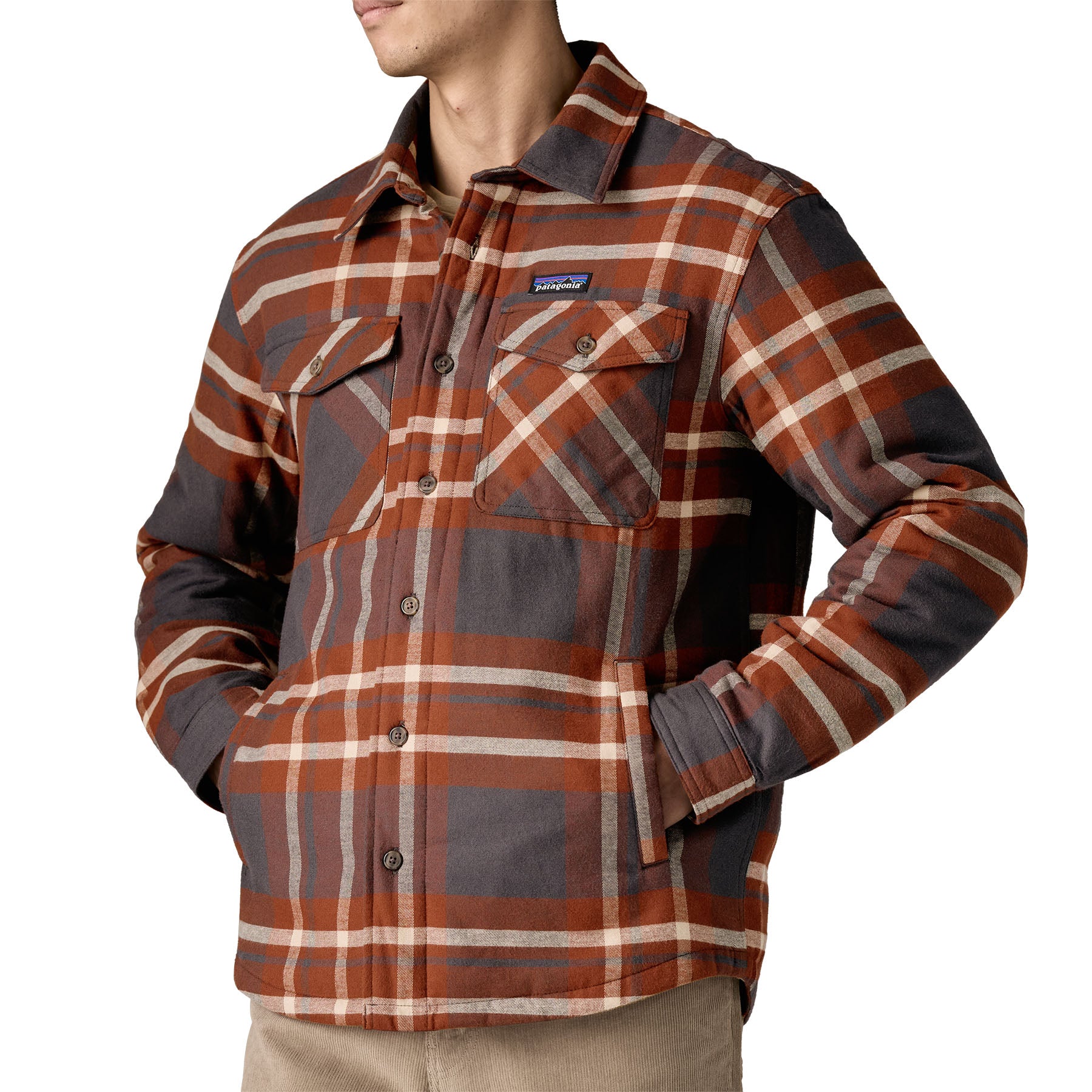 Men's Lightweight Insulated Fjord Flannel Shirt - Image 6