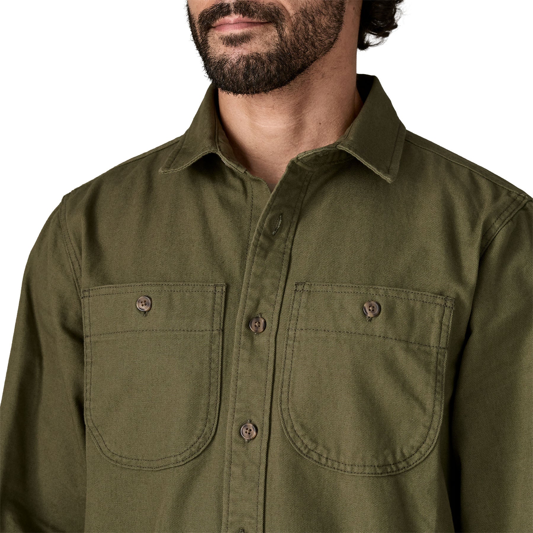Men's Point Reyes Canvas Shirt - Image 4