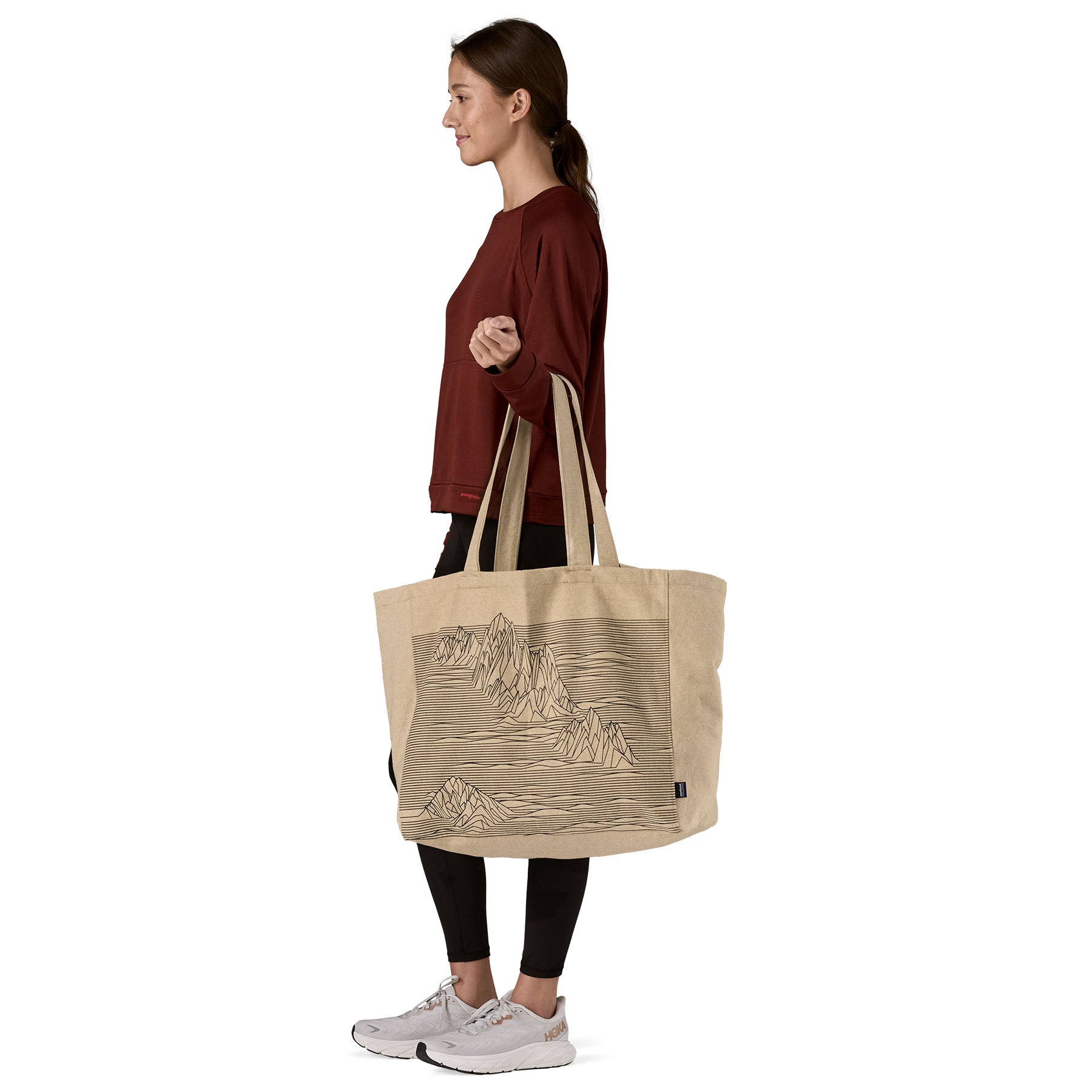 Recycled Oversized Tote - Image 3