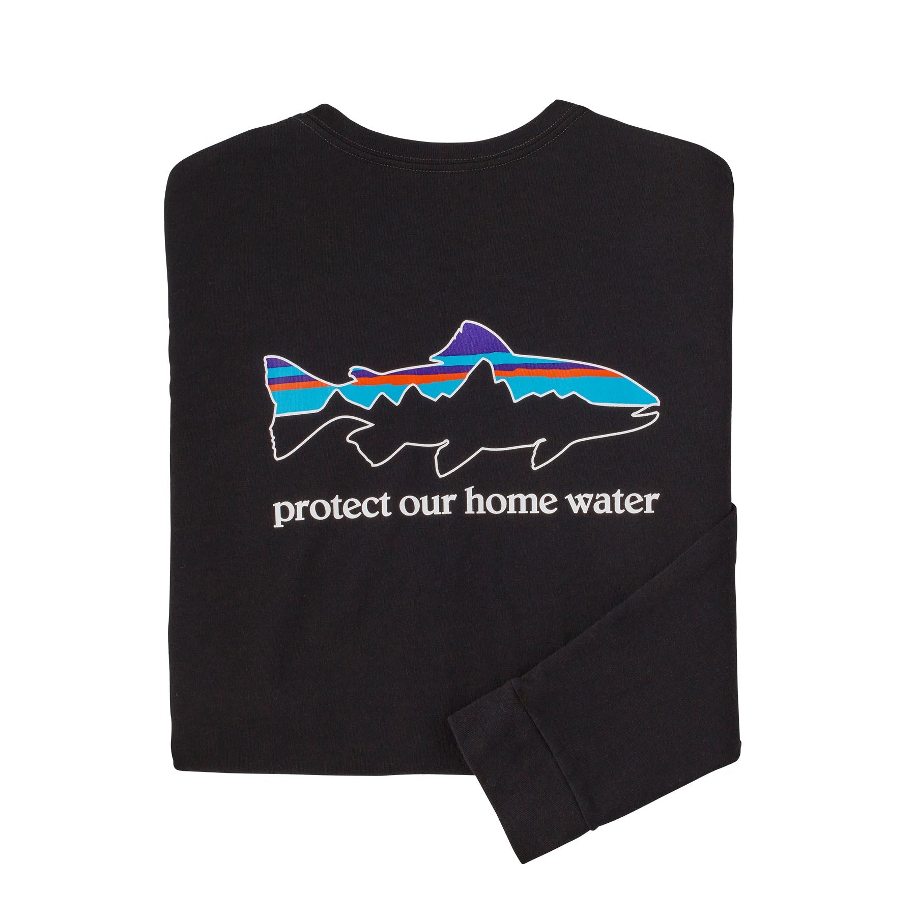 Men's Long-Sleeved Home Water Trout Responsibili-Tee® - Image 6
