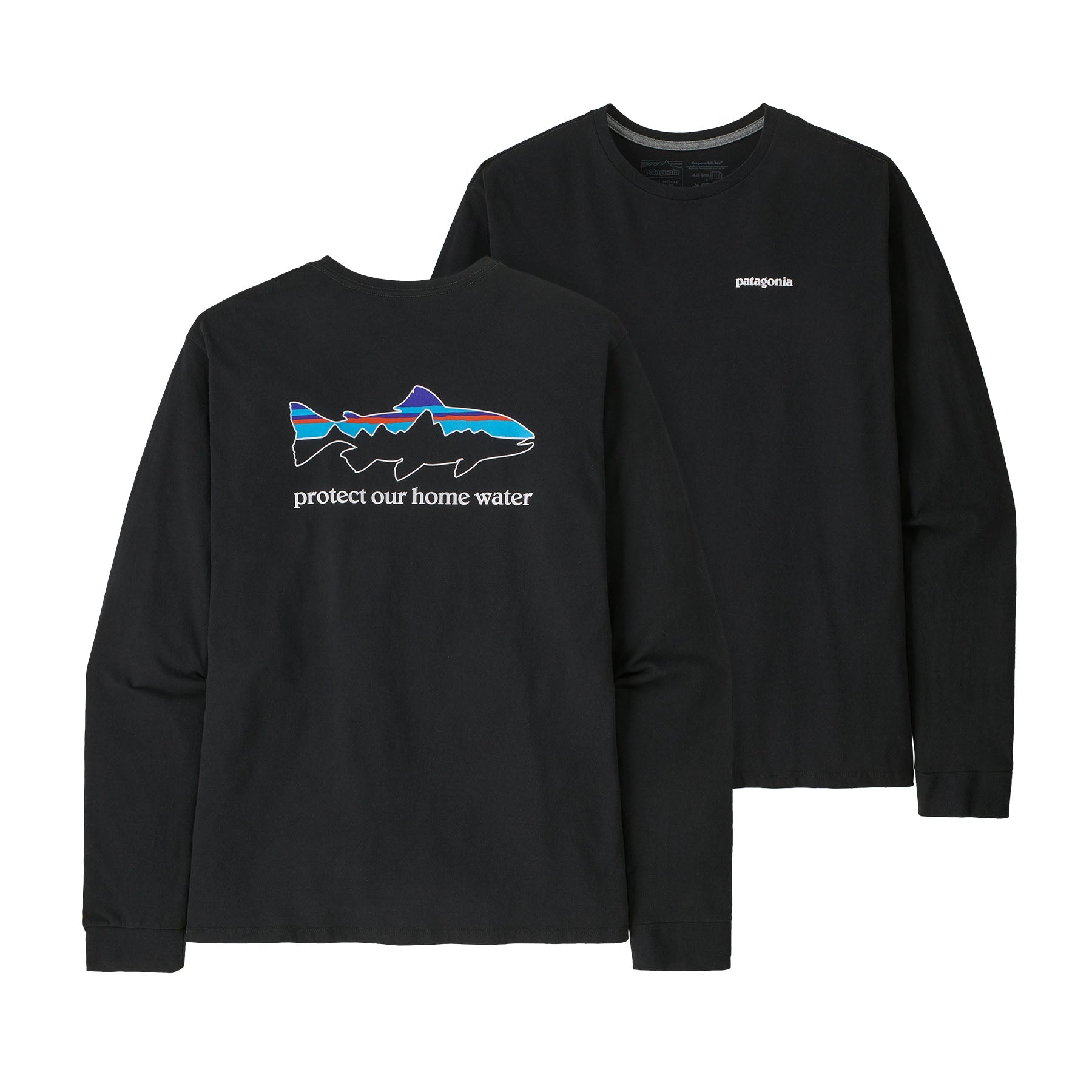 Men's Long-Sleeved Home Water Trout Responsibili-Tee® - Image 5